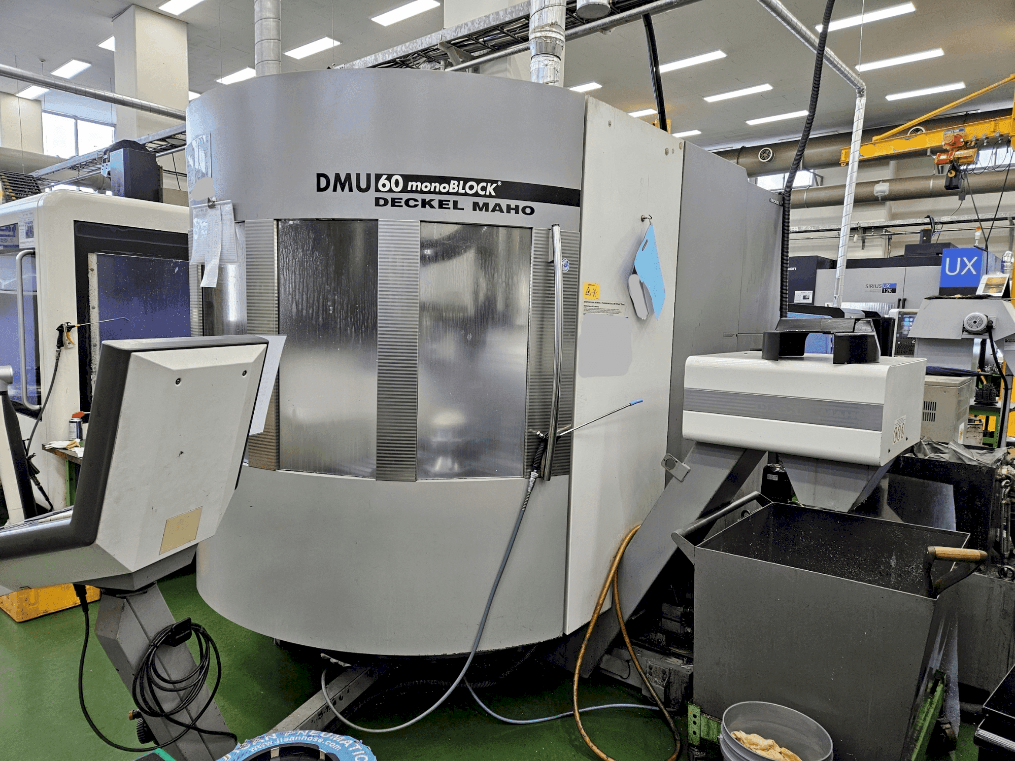 Mašīnas DECKEL MAHO DMU 60 MonoBlock pretskats