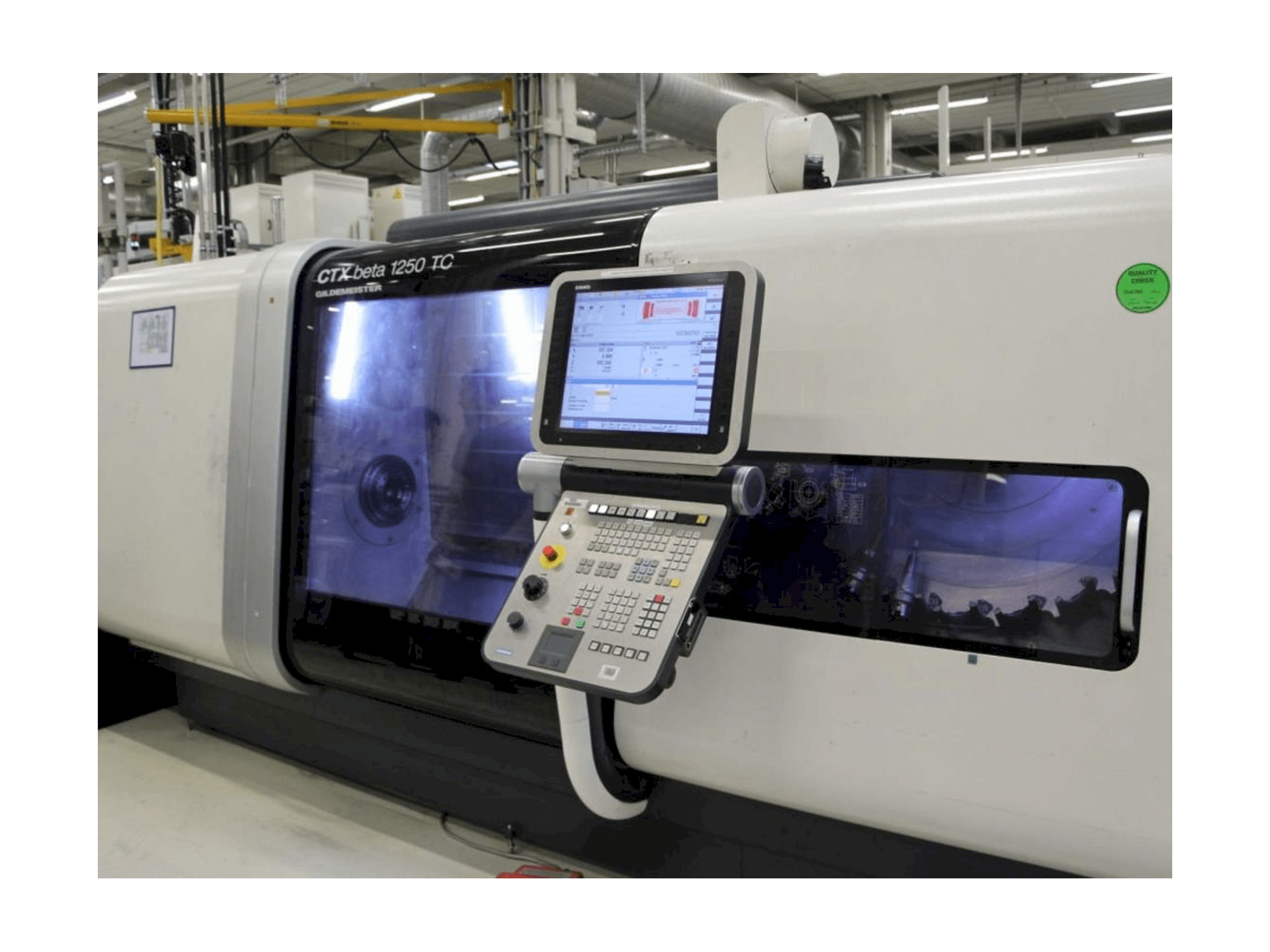 Mašīnas DMG MORI GILDEMEISTER CTX Beta 1250 TC pretskats