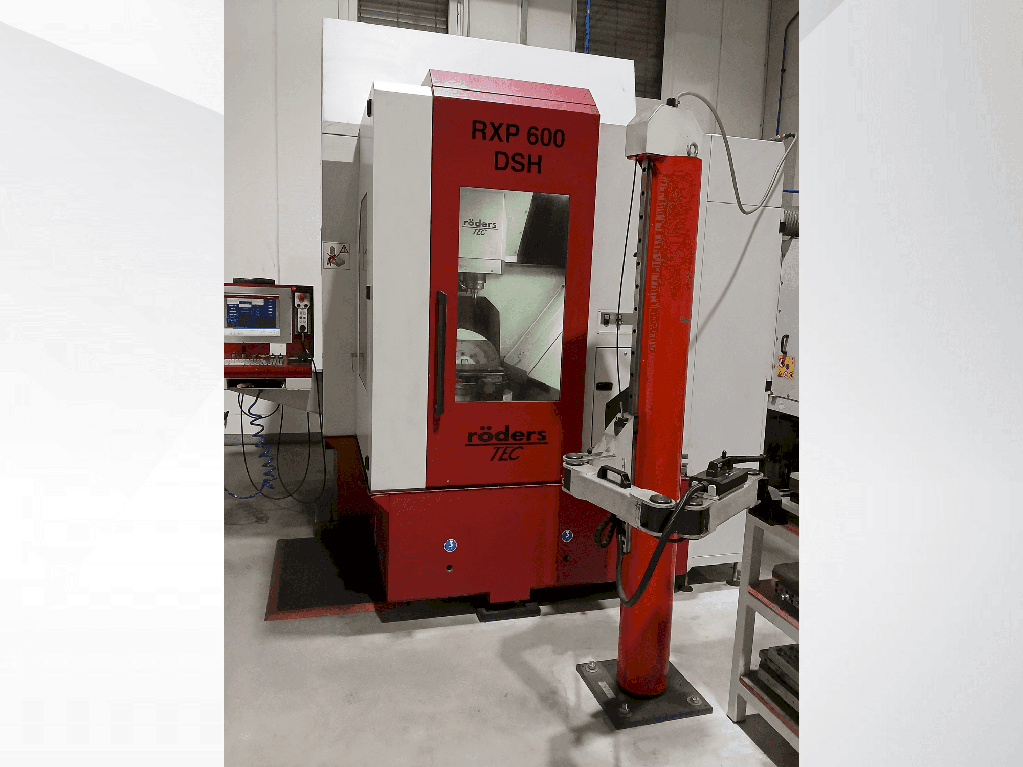 Mašīnas Röders TEC RXP 600 DSH pretskats