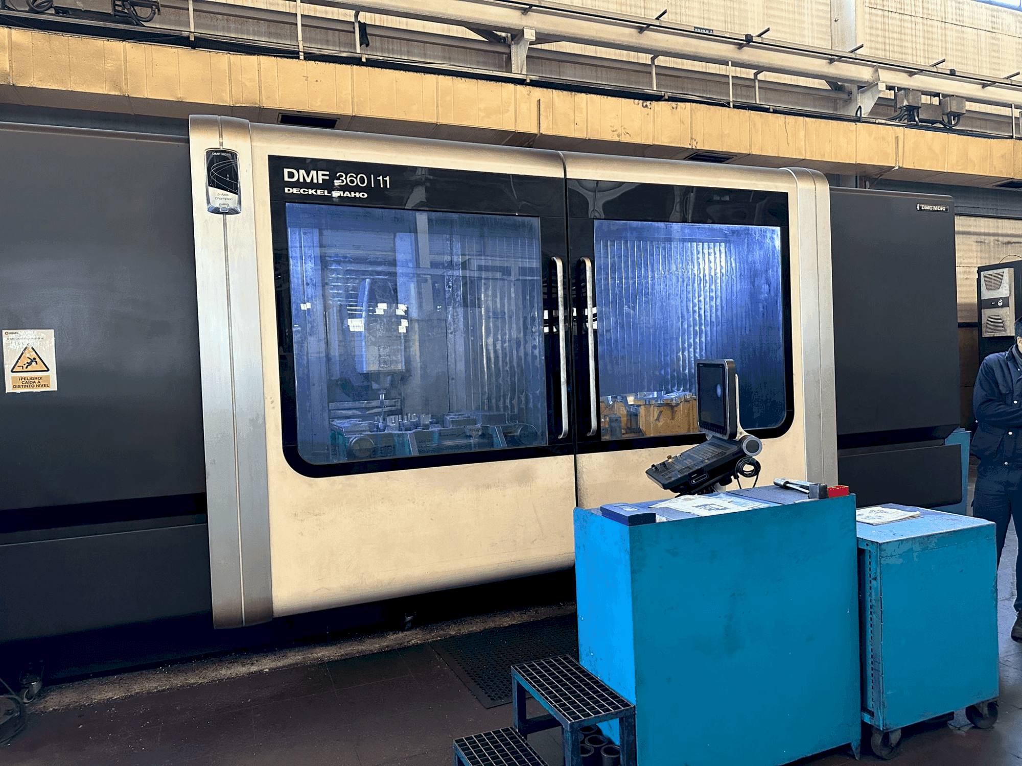Mašīnas DMG MORI DMF 360-11 pretskats