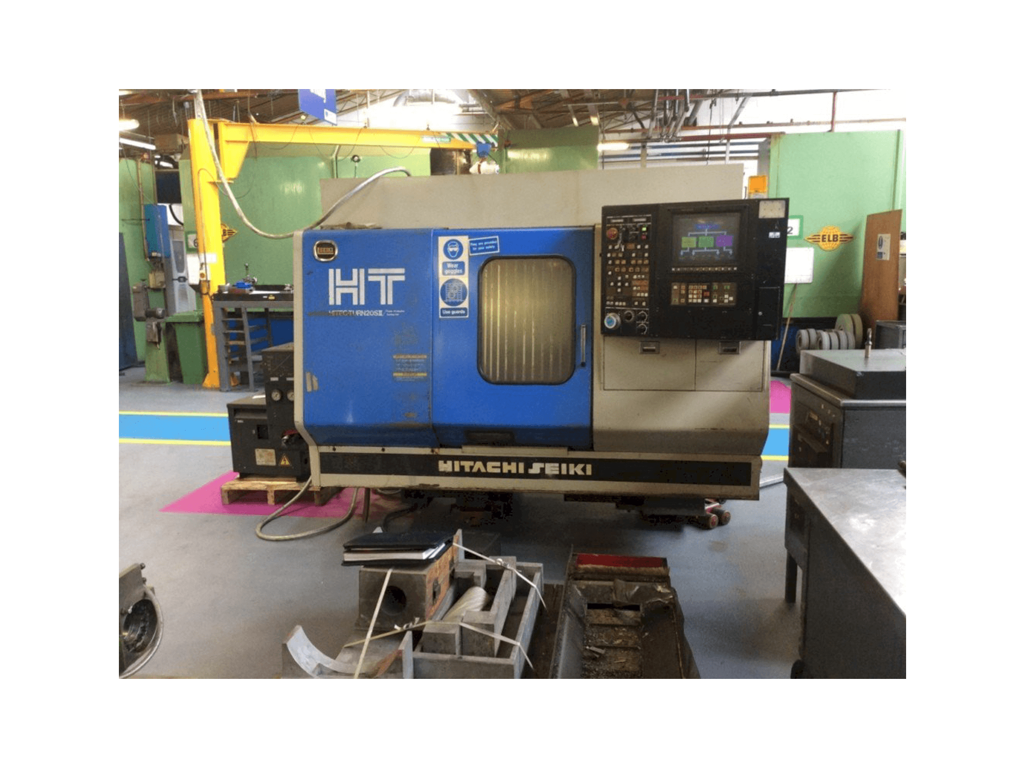 Mašīnas HITACHI SEIKI HT20SII pretskats