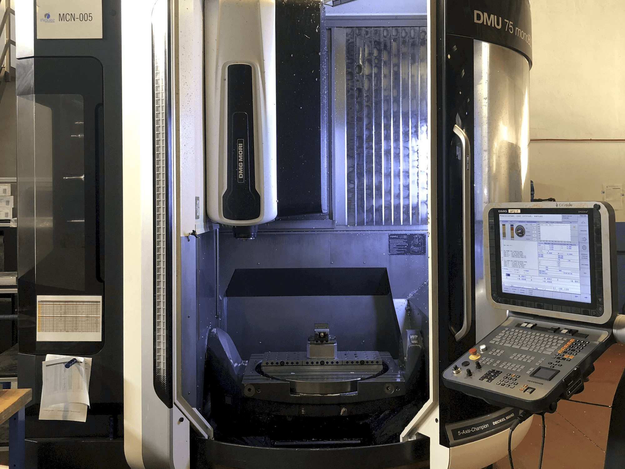 Mašīnas DMG MORI DMU 75 Monoblock pretskats
