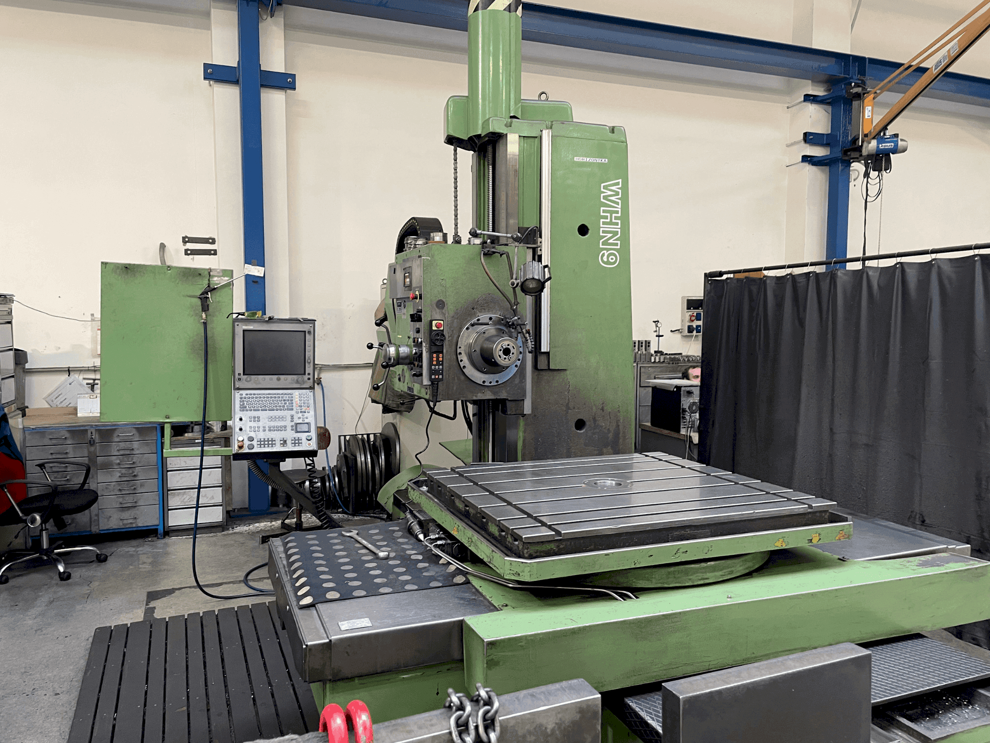 Mašīnas TOS WHN 9B NC pretskats