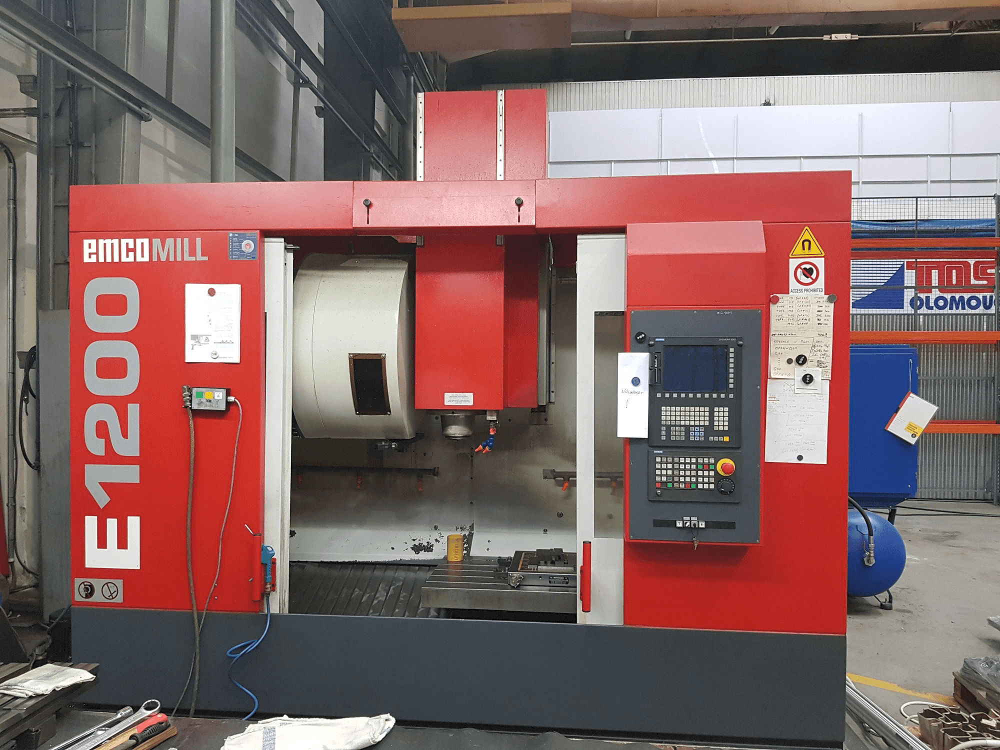 Mašīnas EMCO Emcomill E 1200 pretskats