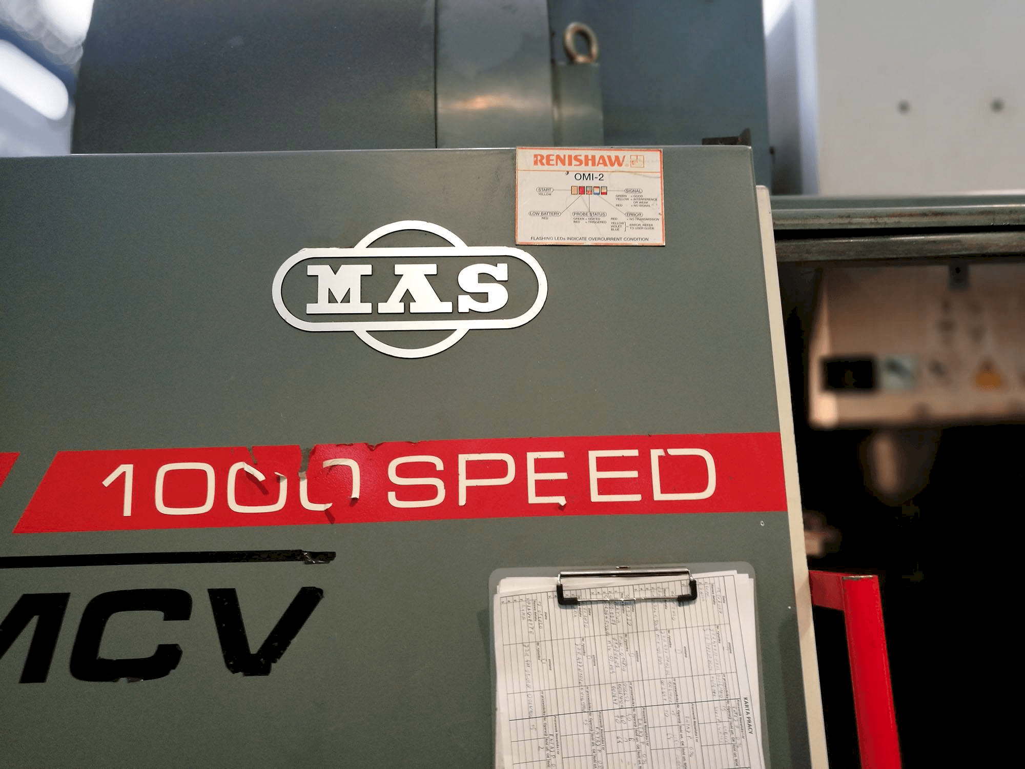 Mašīnas KOVOSVIT MAS MCV 1000 SPEED pretskats