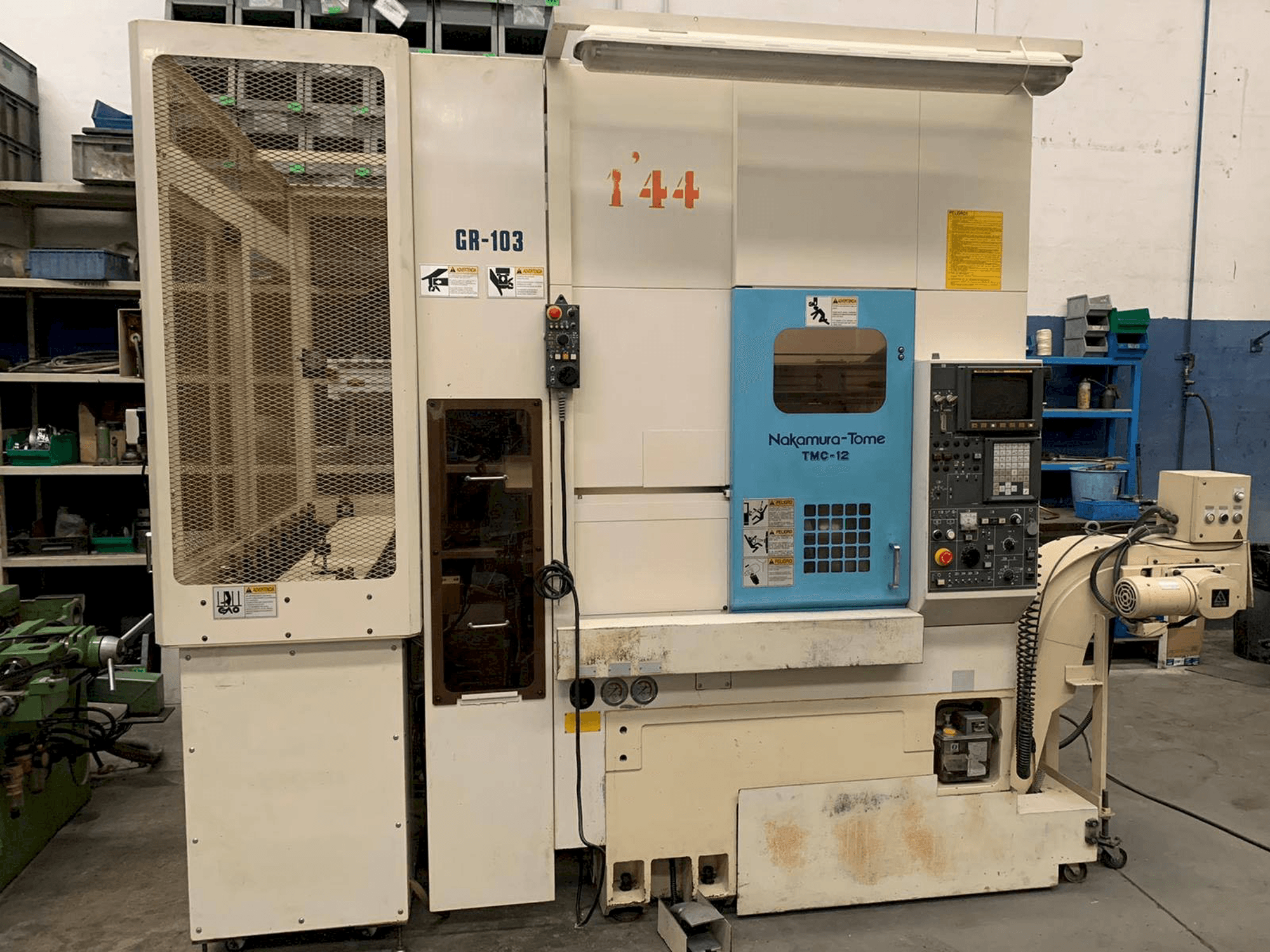 Mašīnas NAKAMURA-TOME TMC 12 pretskats