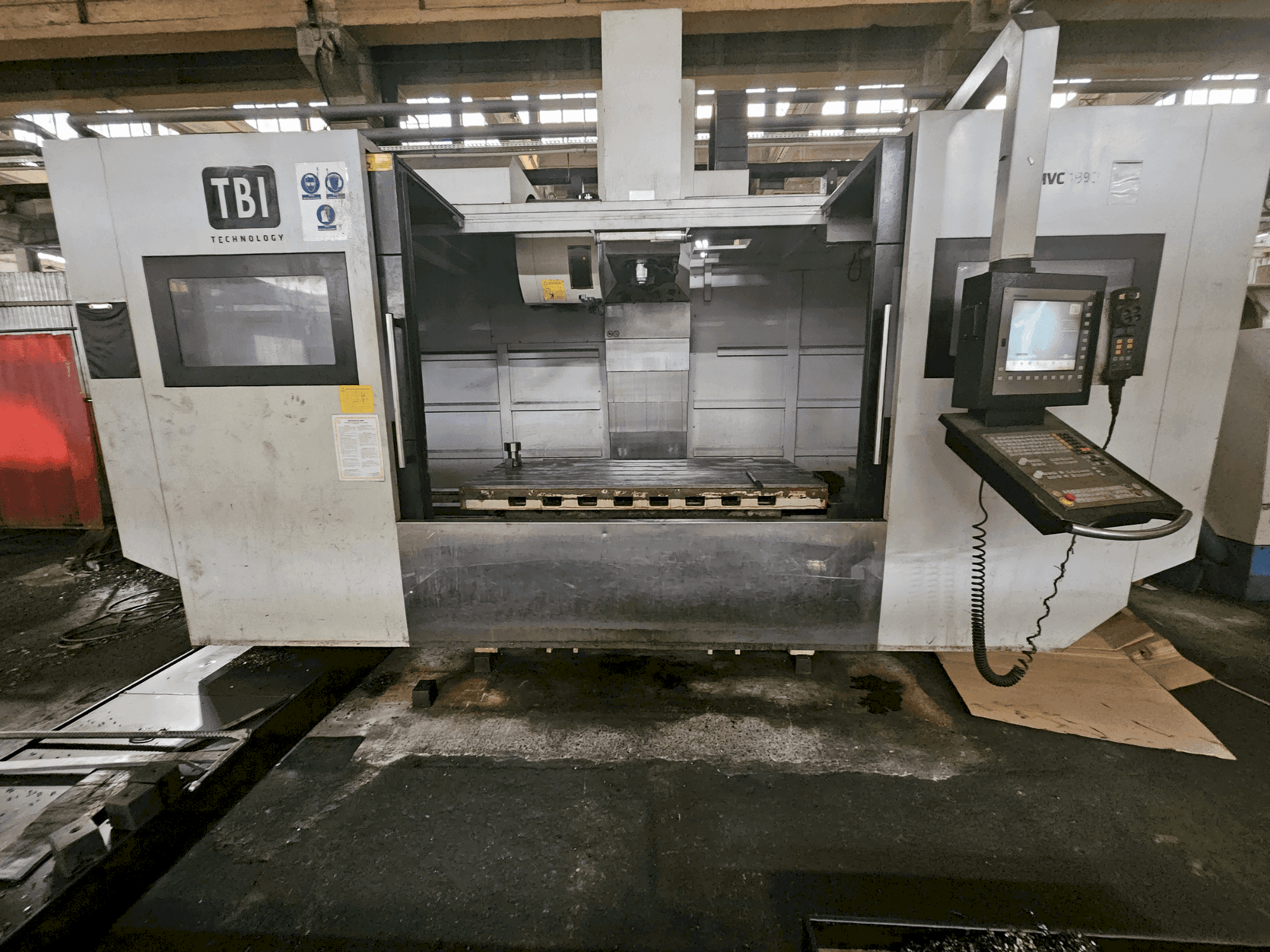 Mašīnas TBI MVC 1890 pretskats