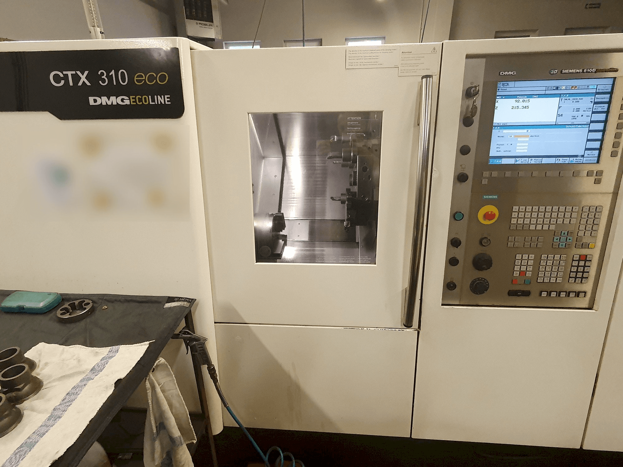 Mašīnas DMG GILDEMEISTER ecoline CTX 310 eco V3 pretskats