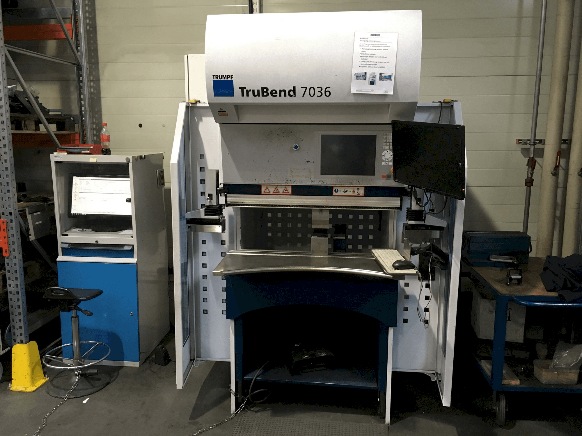 Mašīnas Trumpf TruBend 7036 pretskats