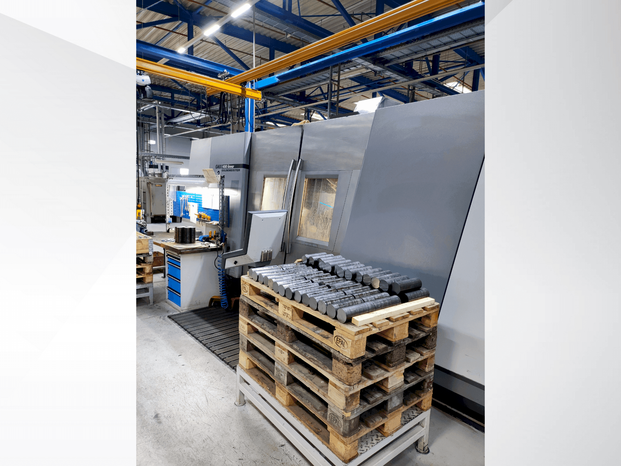 Mašīnas DMG GMX 400L pretskats