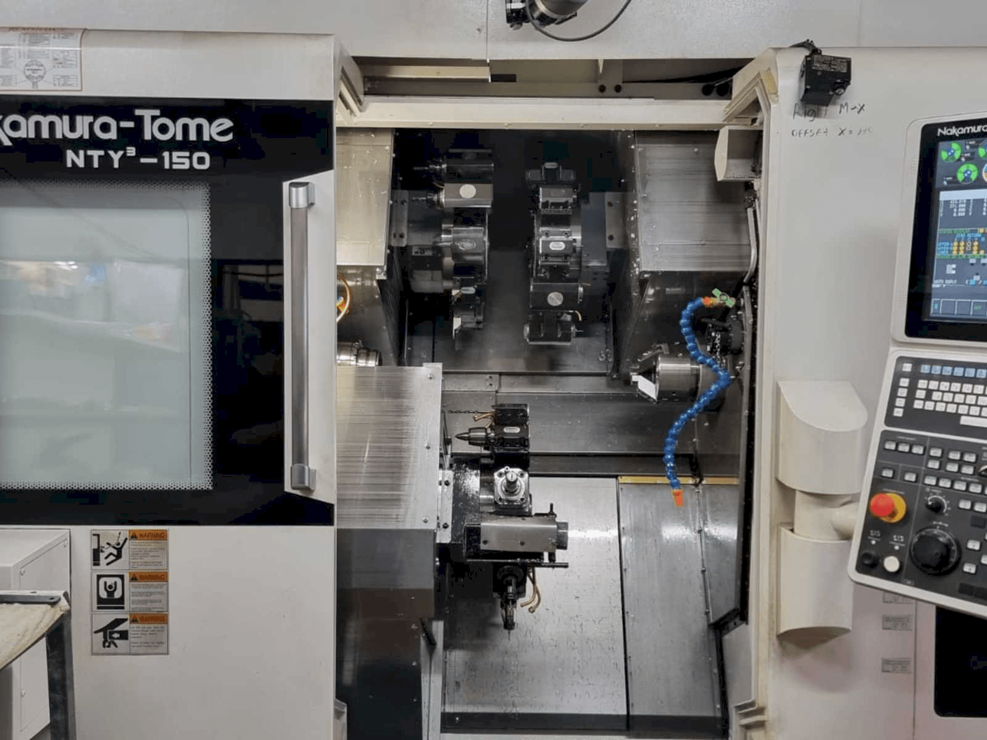 Mašīnas NAKAMURA-TOME NTY3-150 pretskats
