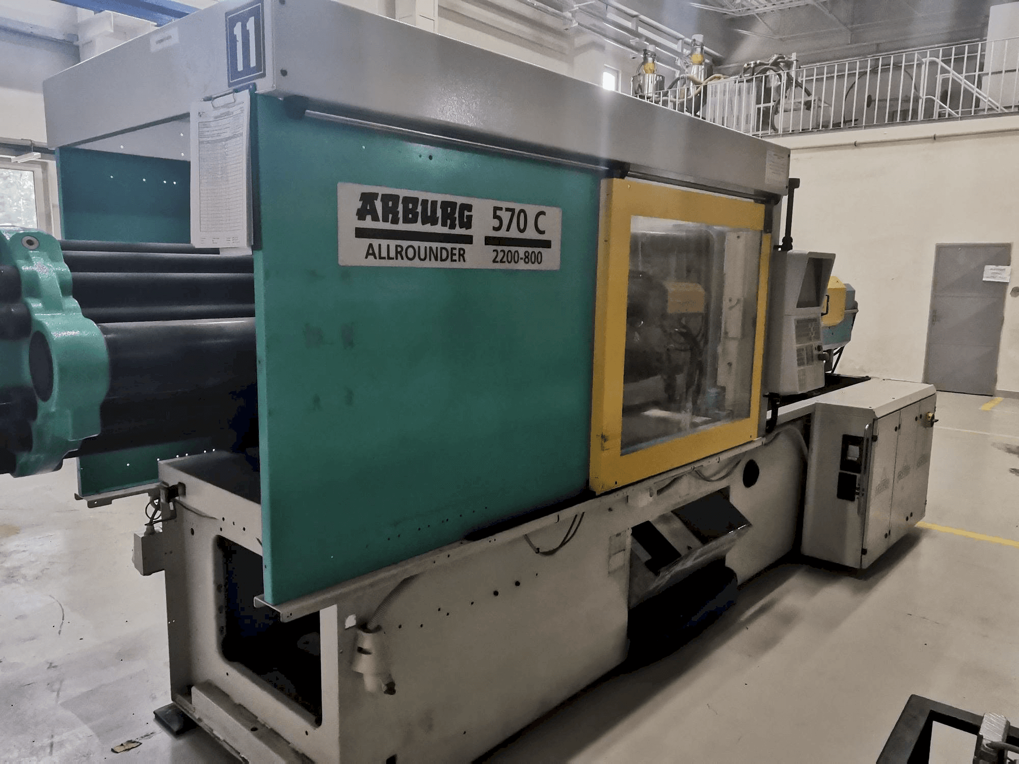 Mašīnas Arburg 570C 2200 - 800 pretskats