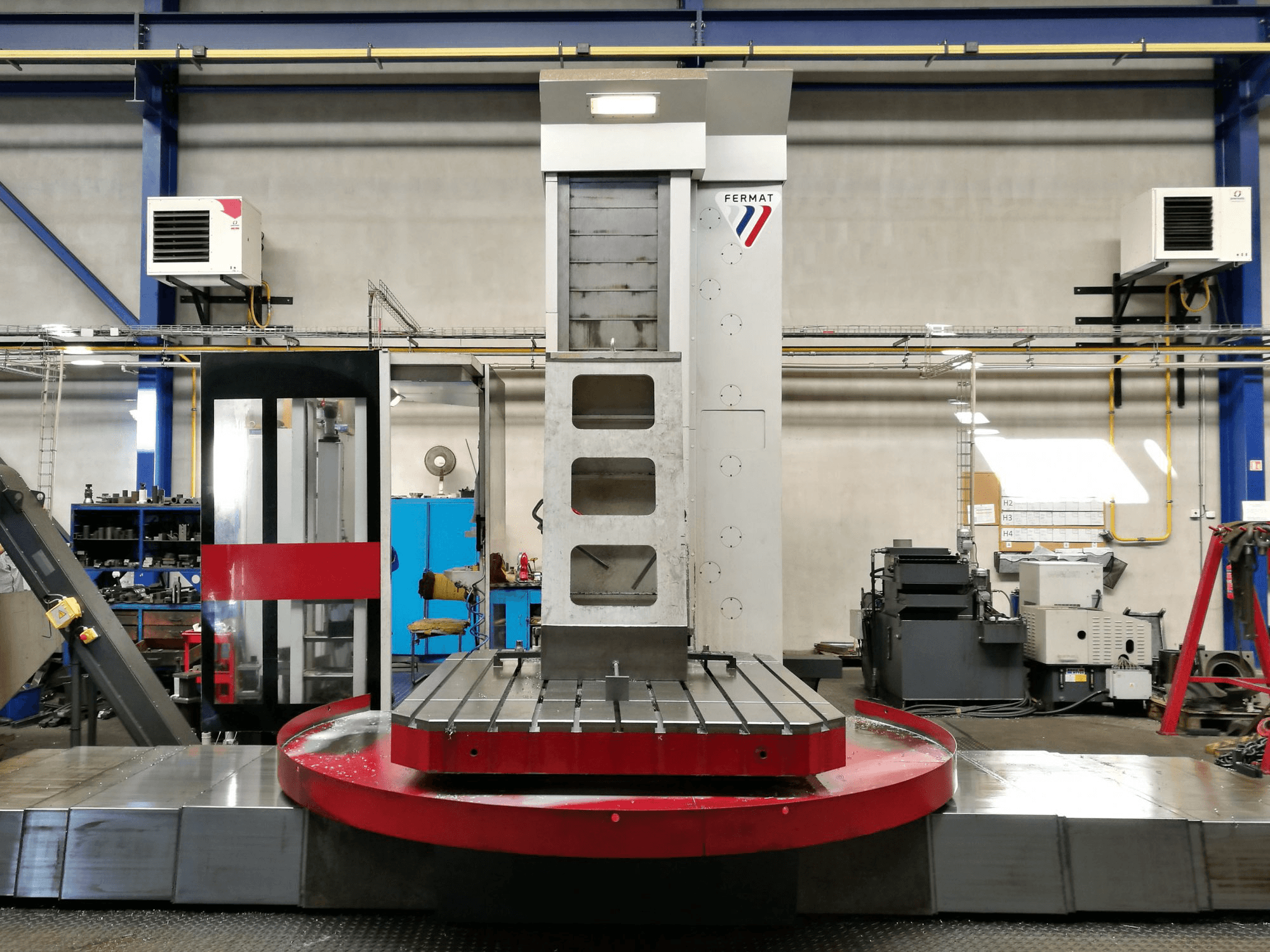 Mašīnas FERMAT WFT 13 CNC pretskats