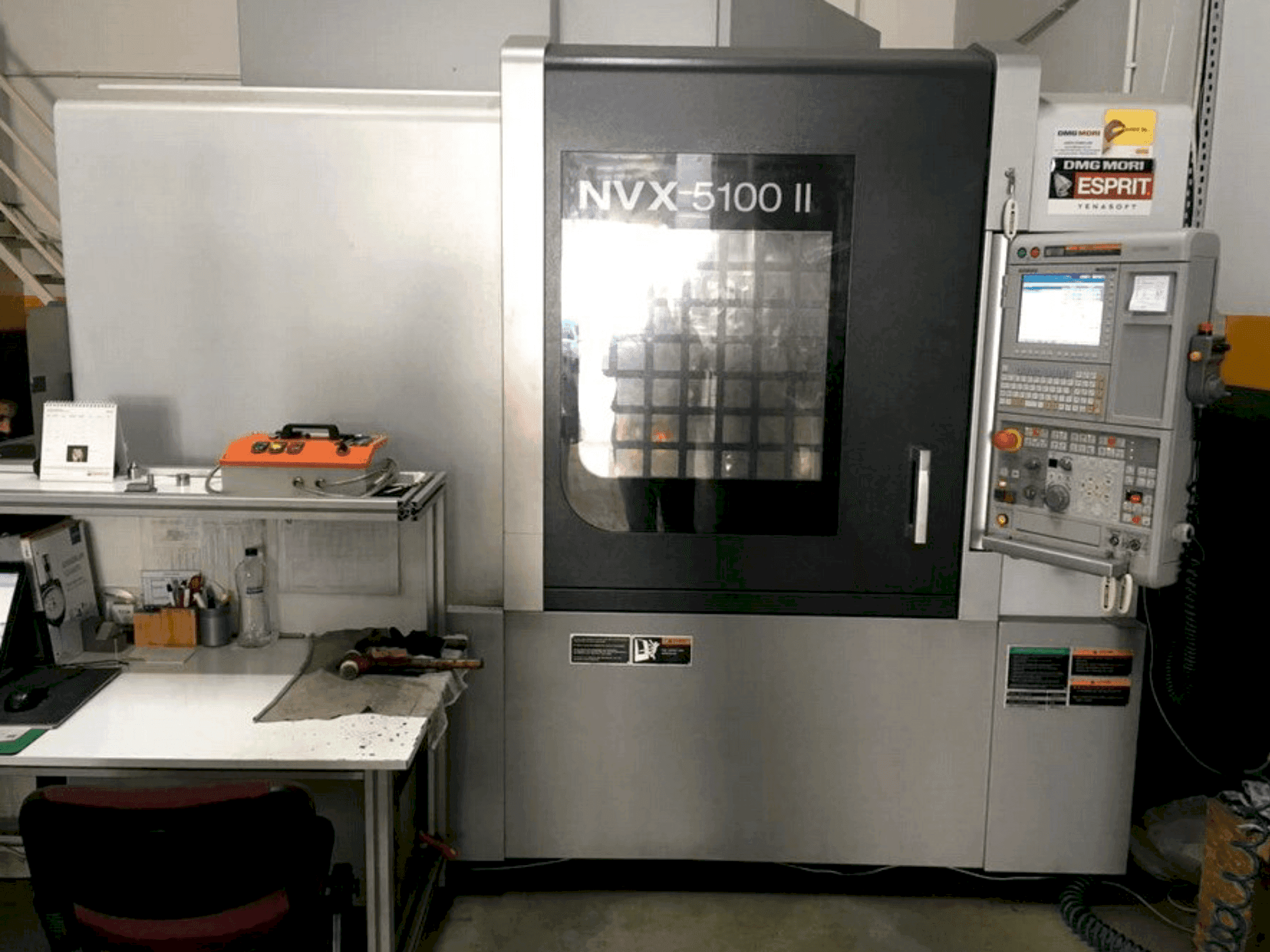 Mašīnas DMG Mori Seiki NVX-5100 II pretskats