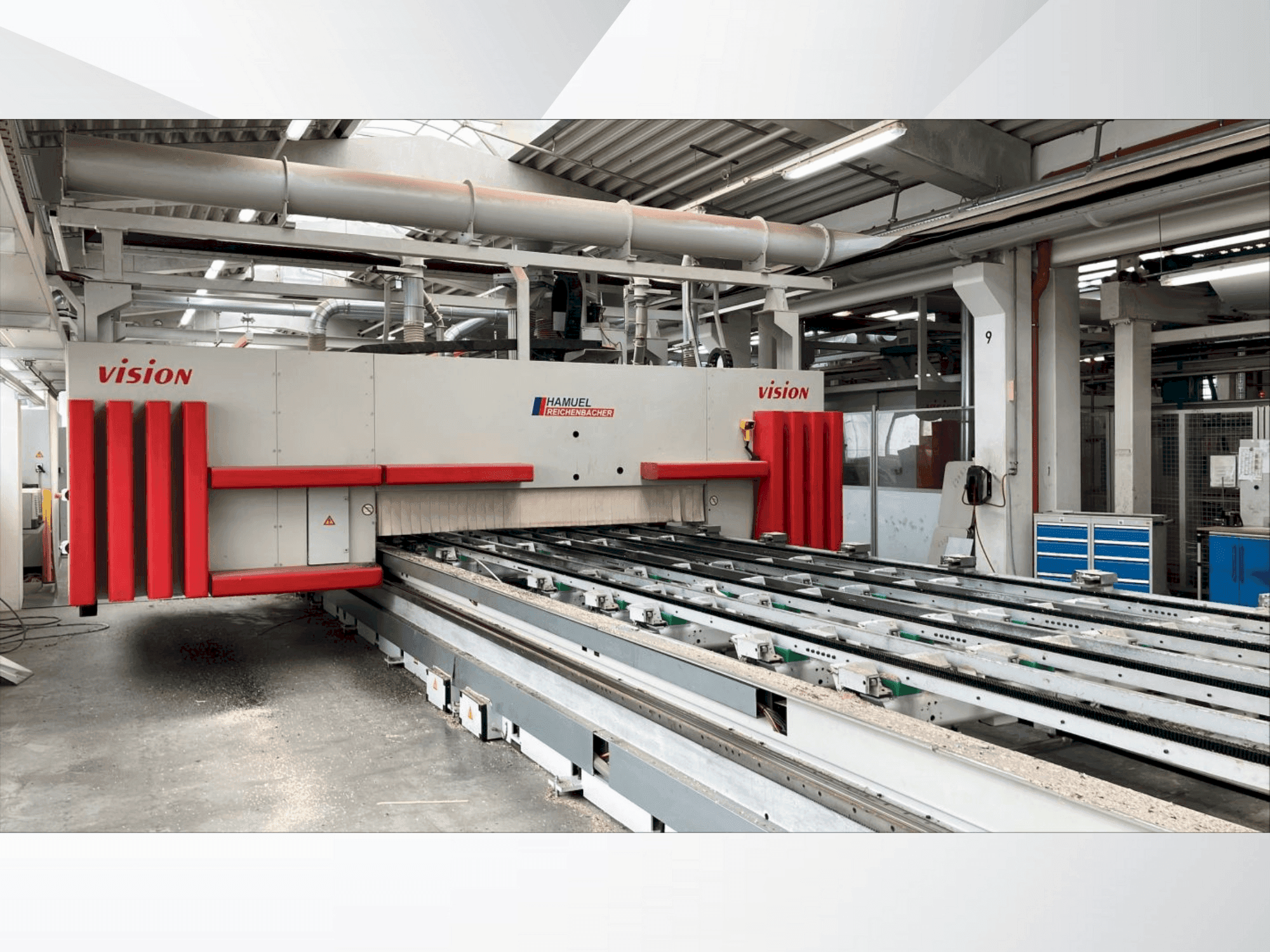 Mašīnas Hamuel Reichenbacher VISION III-TT-L pretskats