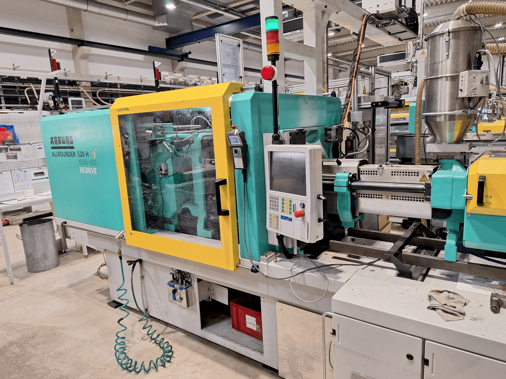 Mašīnas Arburg 520 H 1500-400 (2013) pretskats