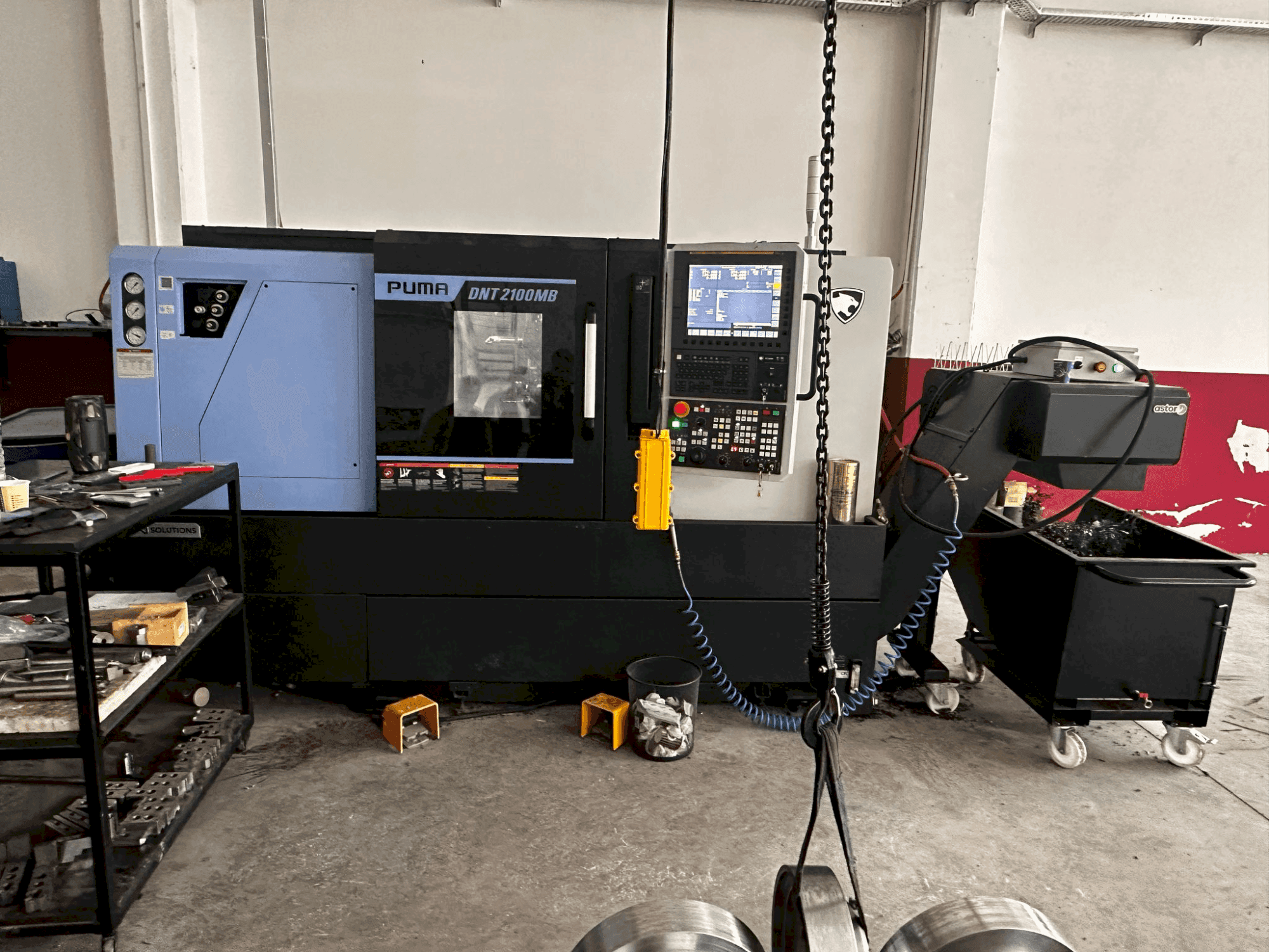 Mašīnas DN SOLUTIONS Puma DNT2100MB pretskats