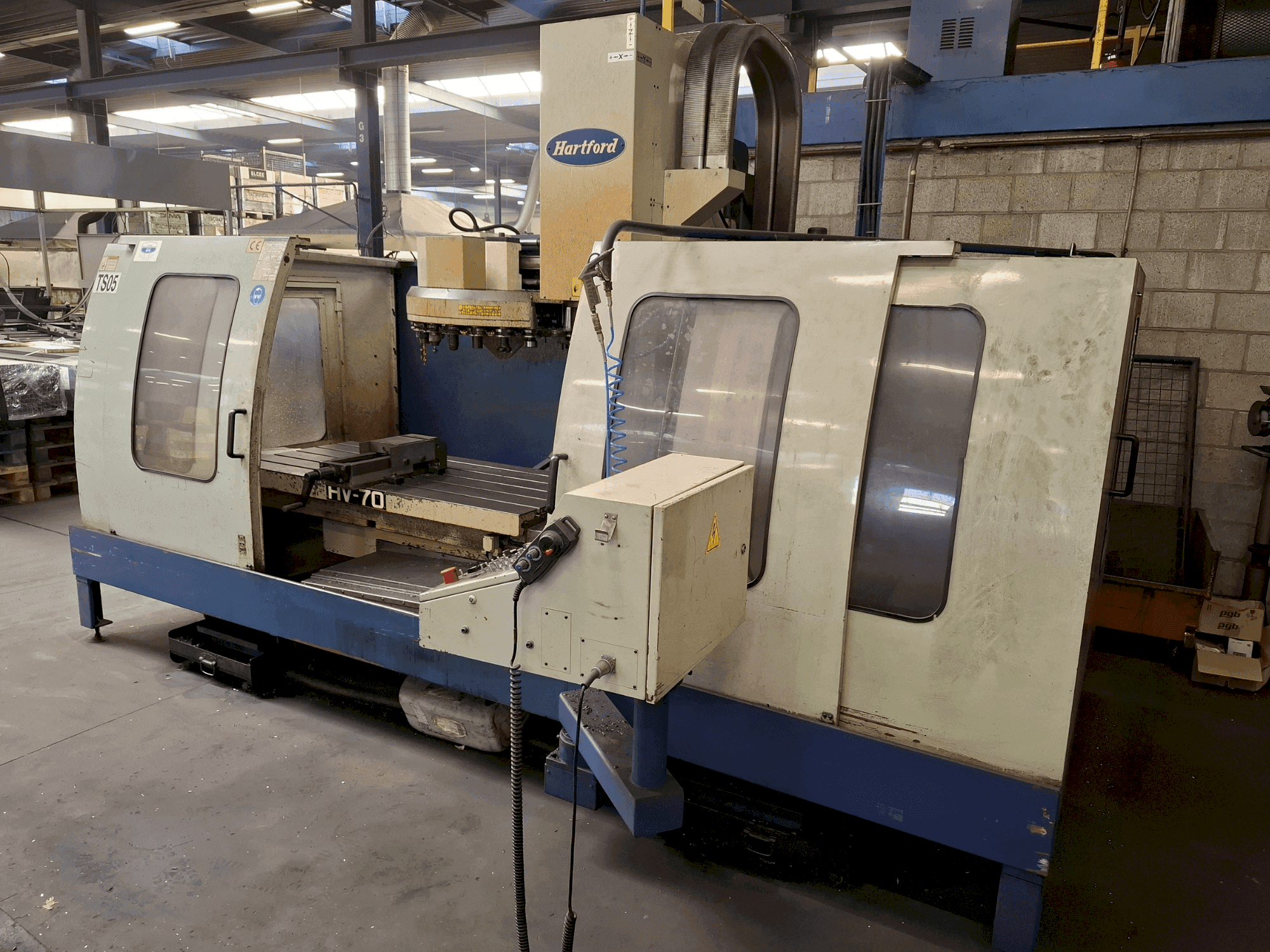 Mašīnas HARTFORD HV-70S pretskats