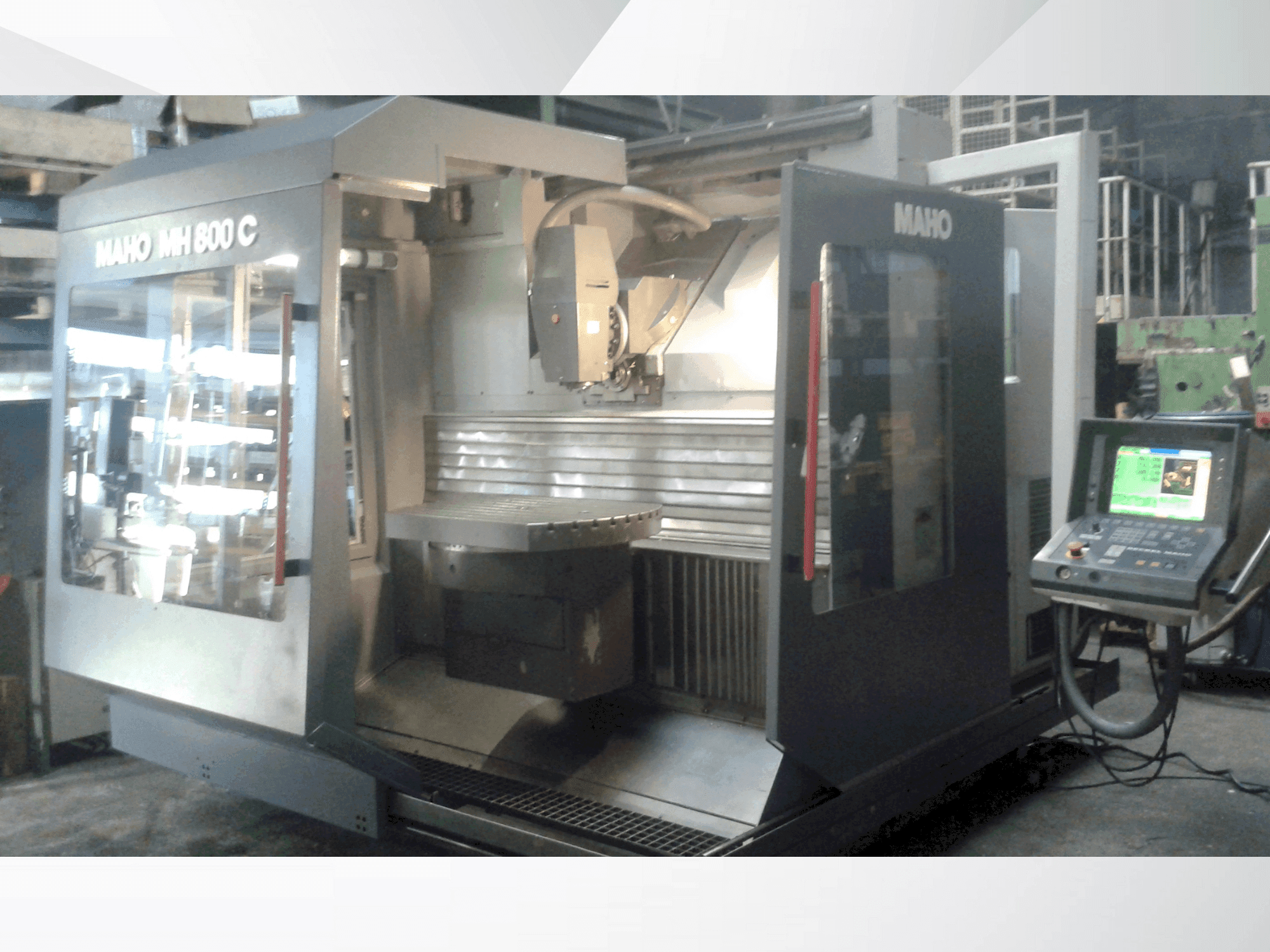 Mašīnas MAHO MH 800 C pretskats