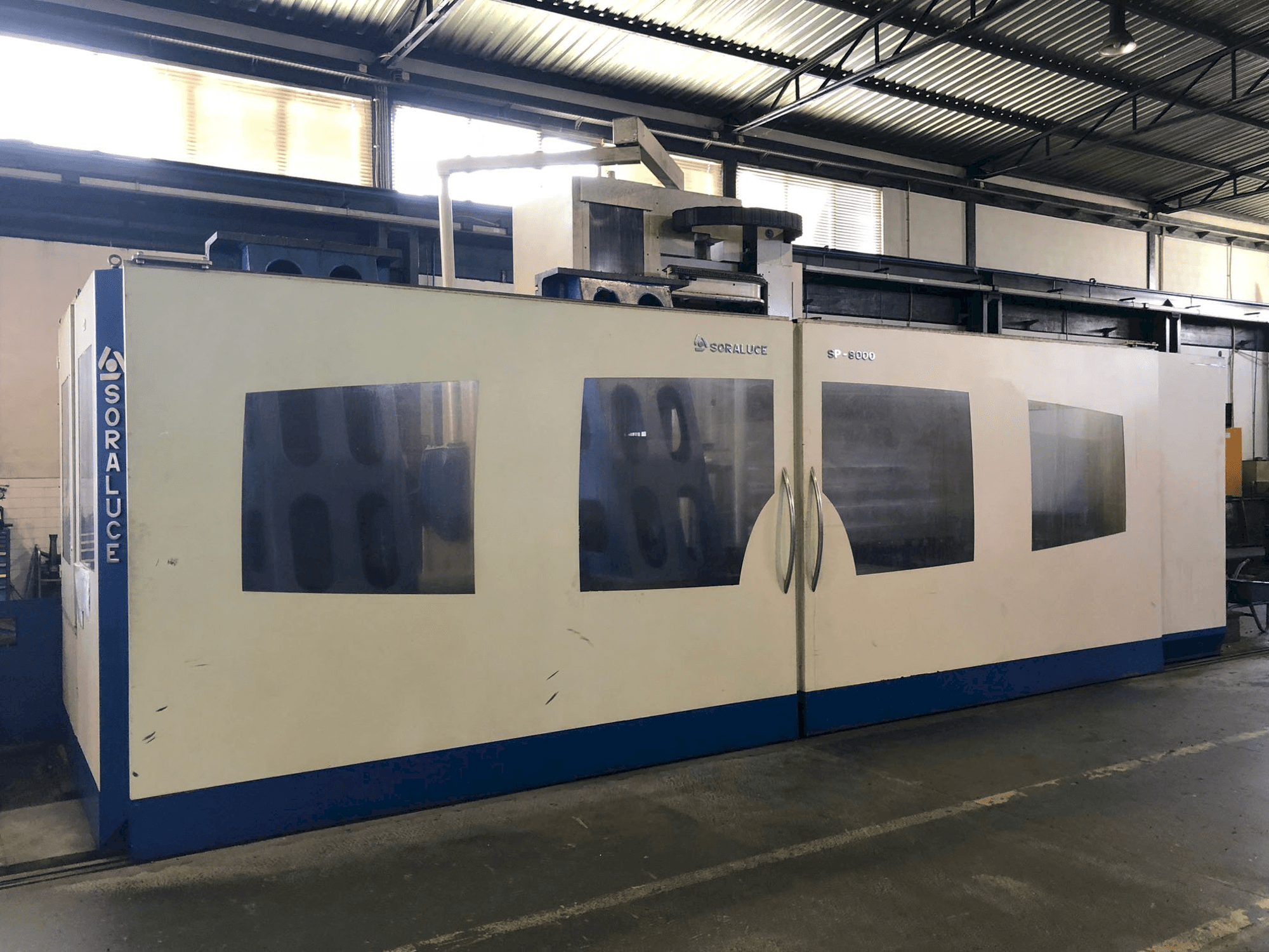 Mašīnas Soraluce SP 8000 pretskats