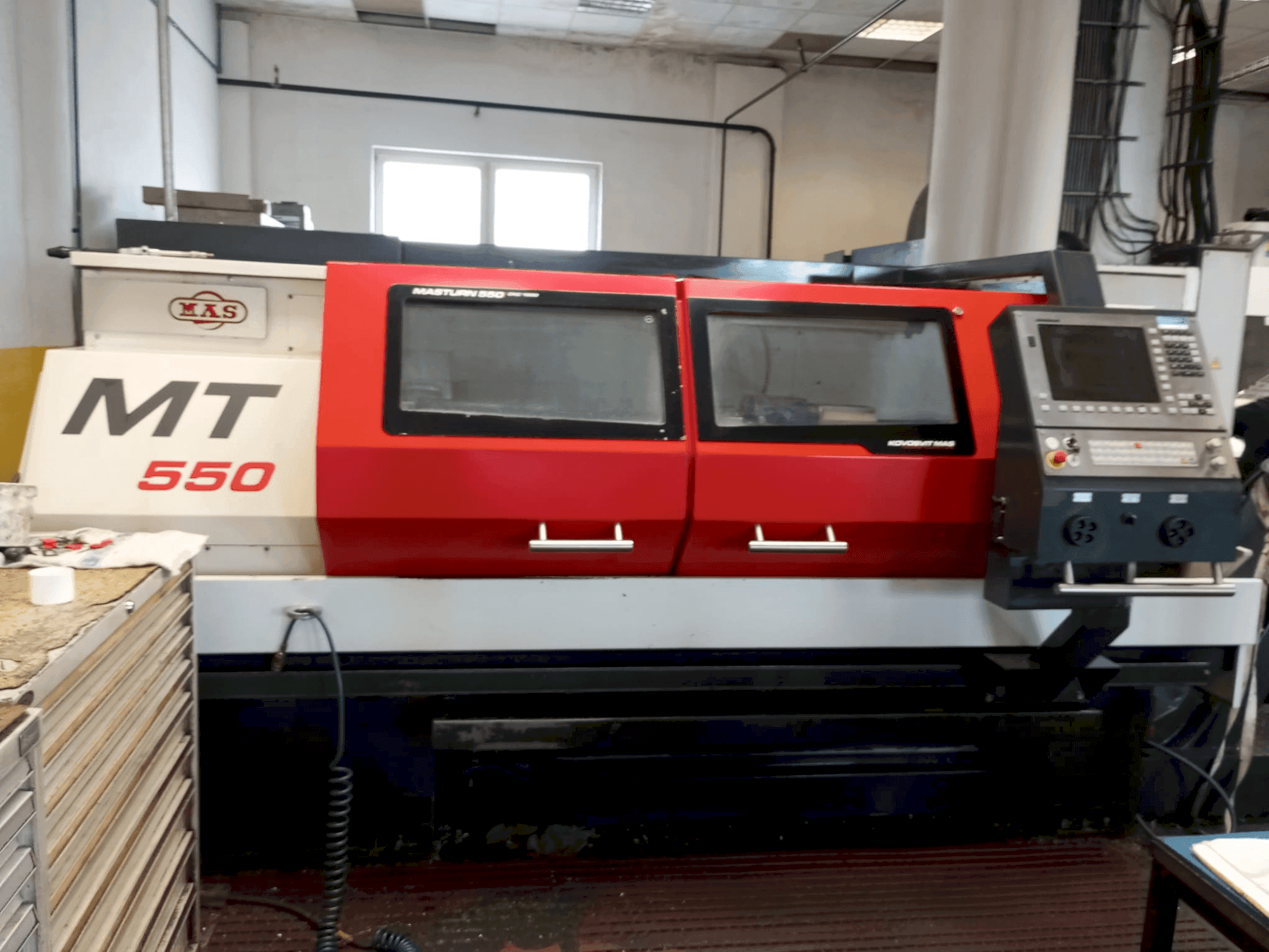 Mašīnas KOVOSVIT MAS MASTURN 550i CNC 1500 pretskats
