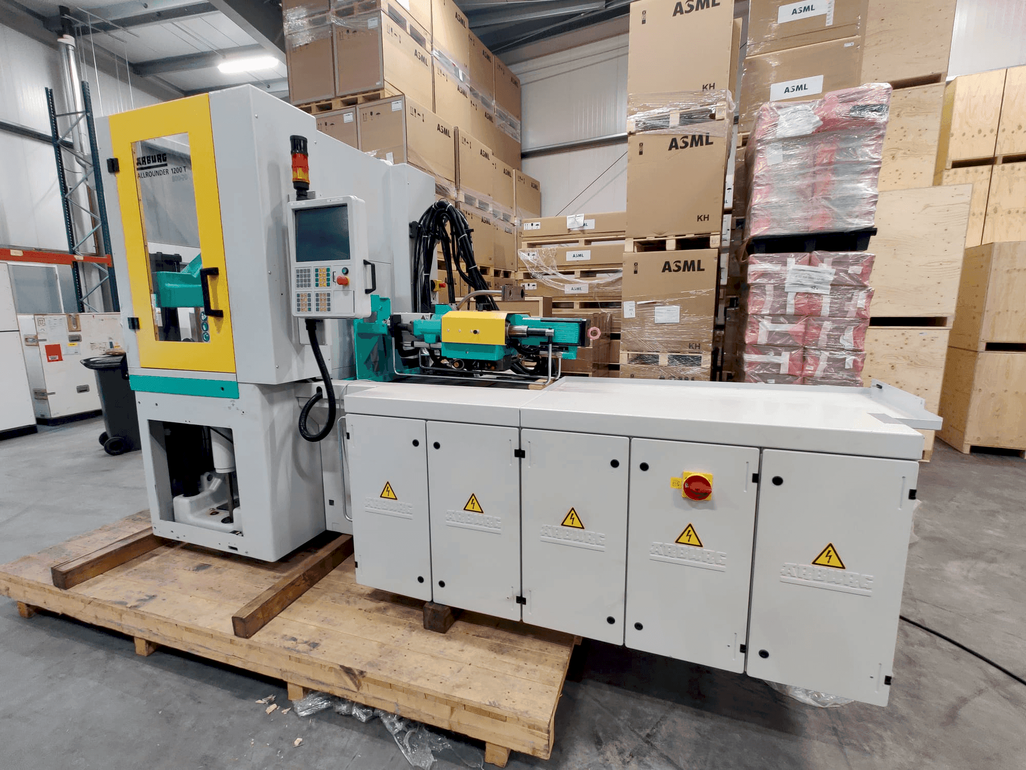 Mašīnas Arburg ALLROUNDER 1200 T 800-70 pretskats