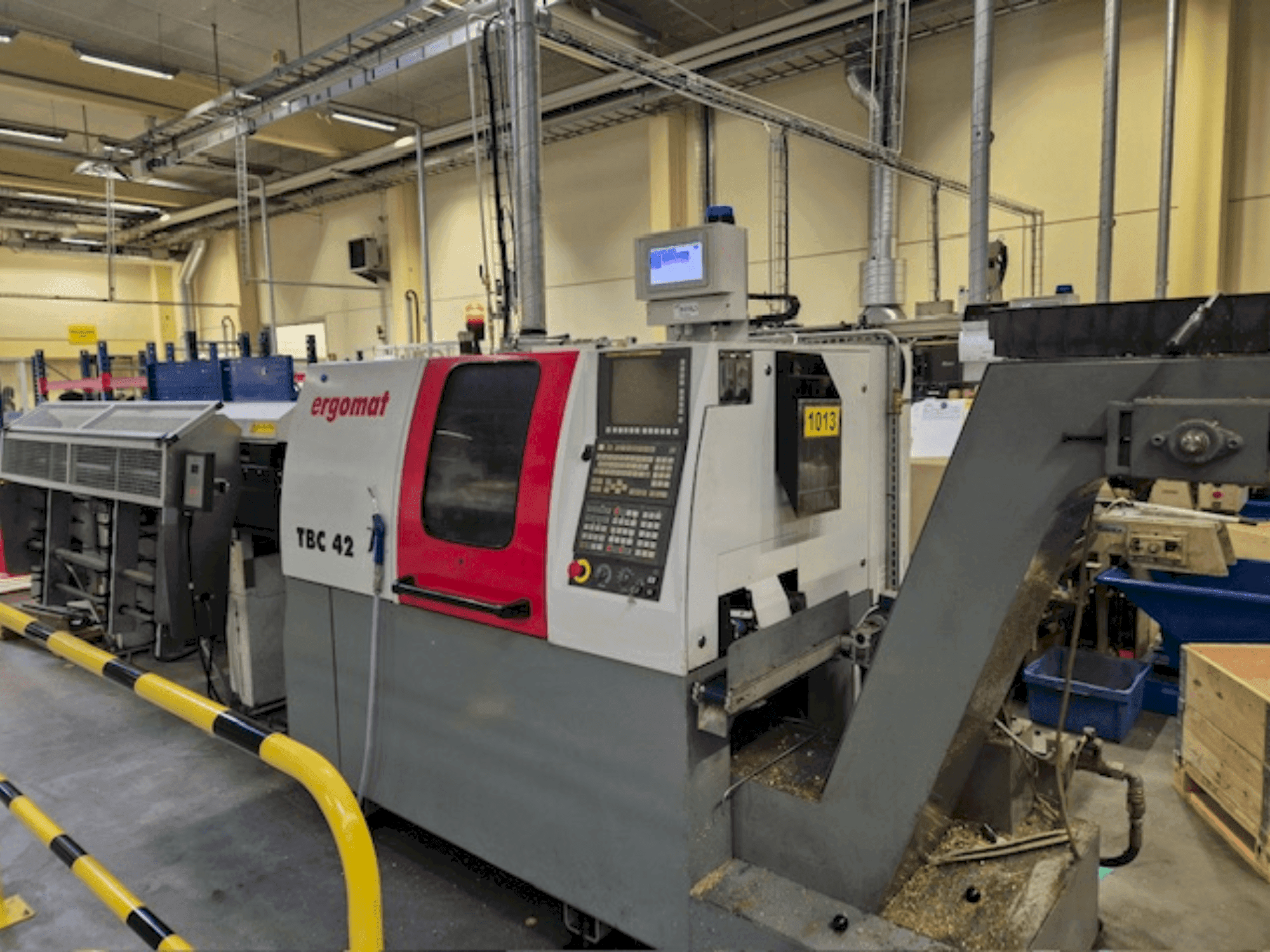 Mašīnas ERGOMAT TBC-42 pretskats