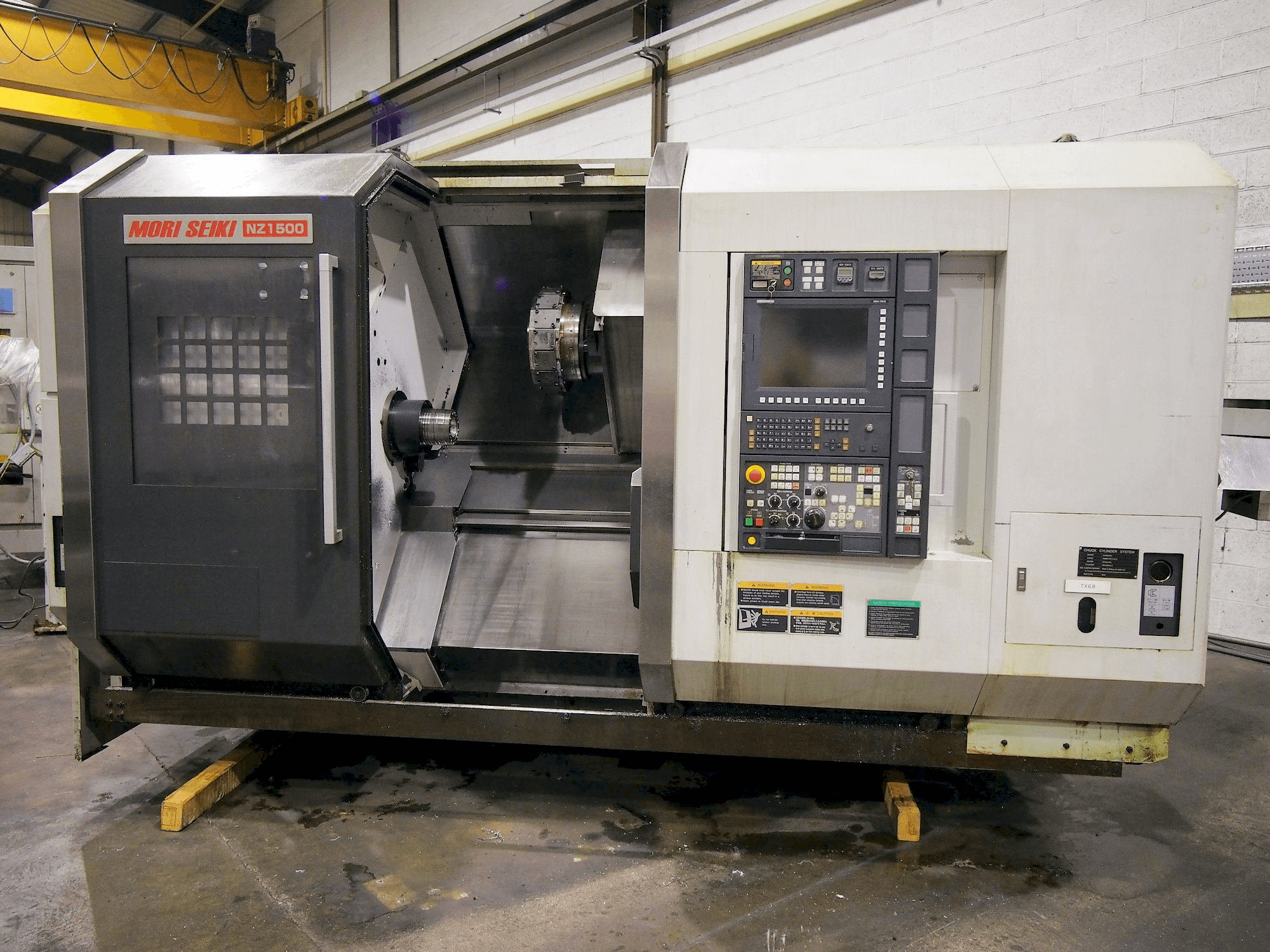 Mašīnas MORI SEIKI NZ 1500 T2Y pretskats