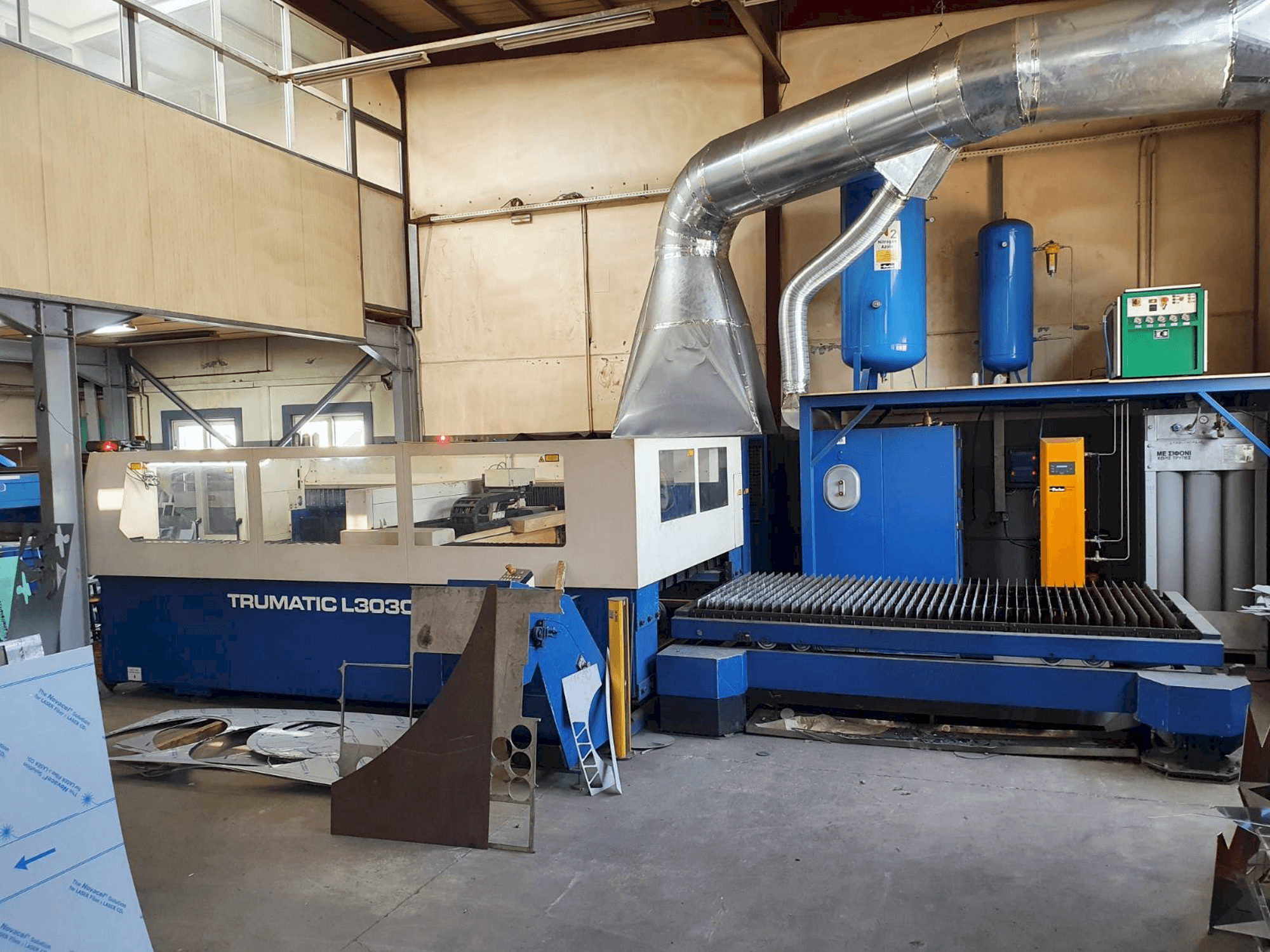 Mašīnas Trumpf Trumatic L3030 pretskats