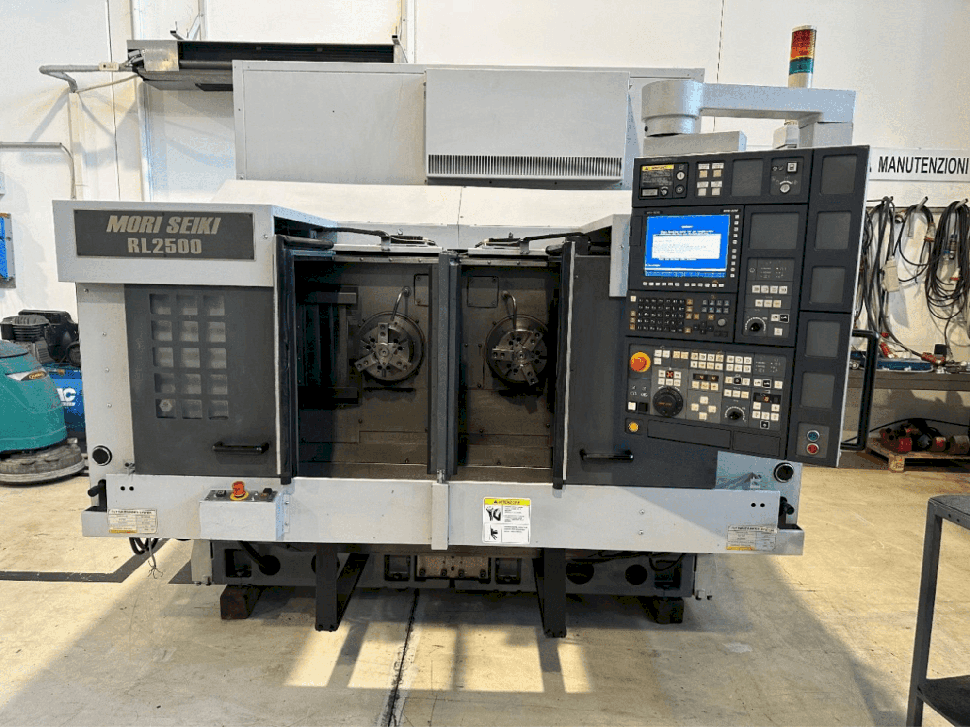 Mašīnas MORI SEIKI pretskats