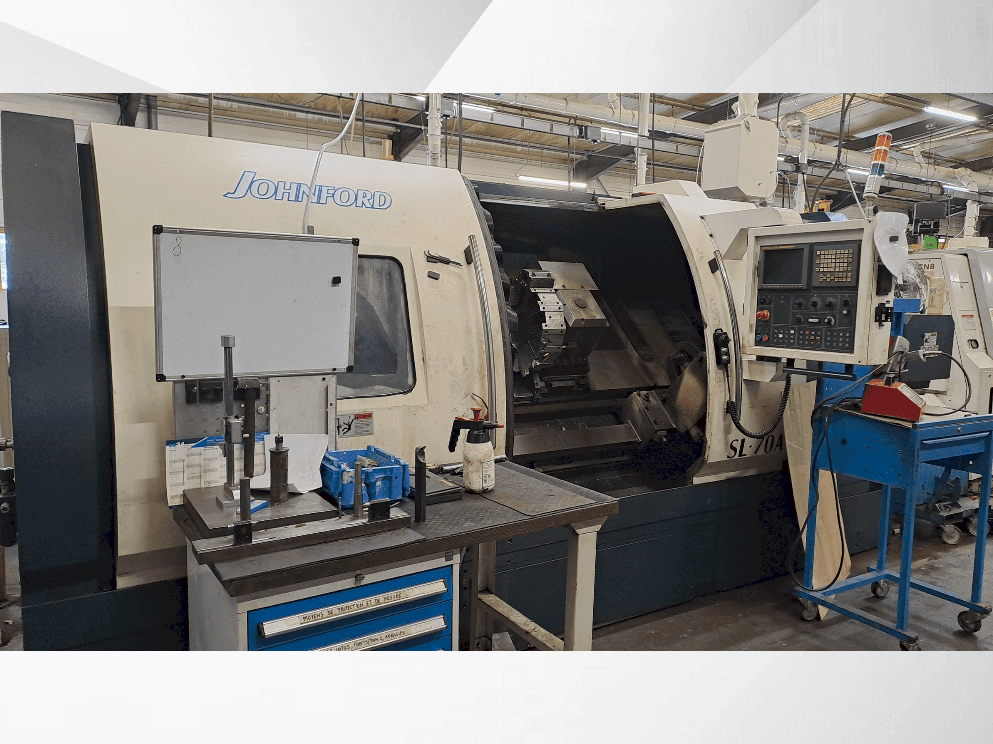 Mašīnas Johnford SL-70A pretskats