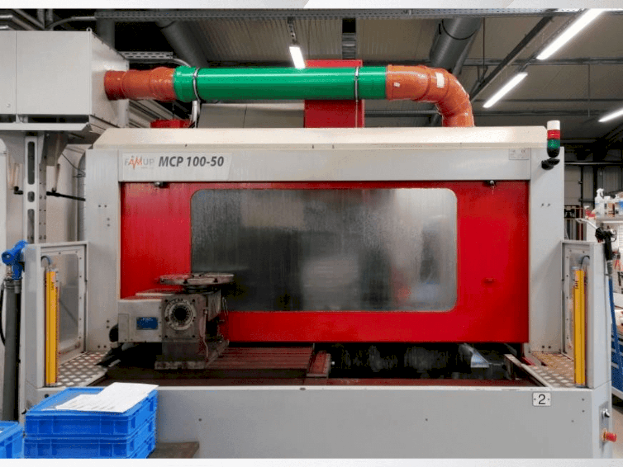 Mašīnas EMCO FamUp MCP 100-50 pretskats