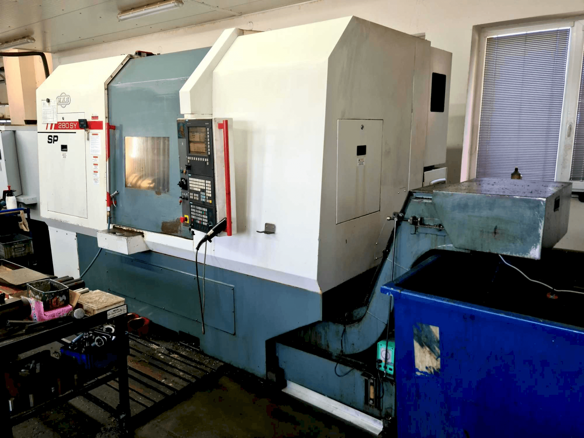 Mašīnas KOVOSVIT MAS SP 280 SY pretskats