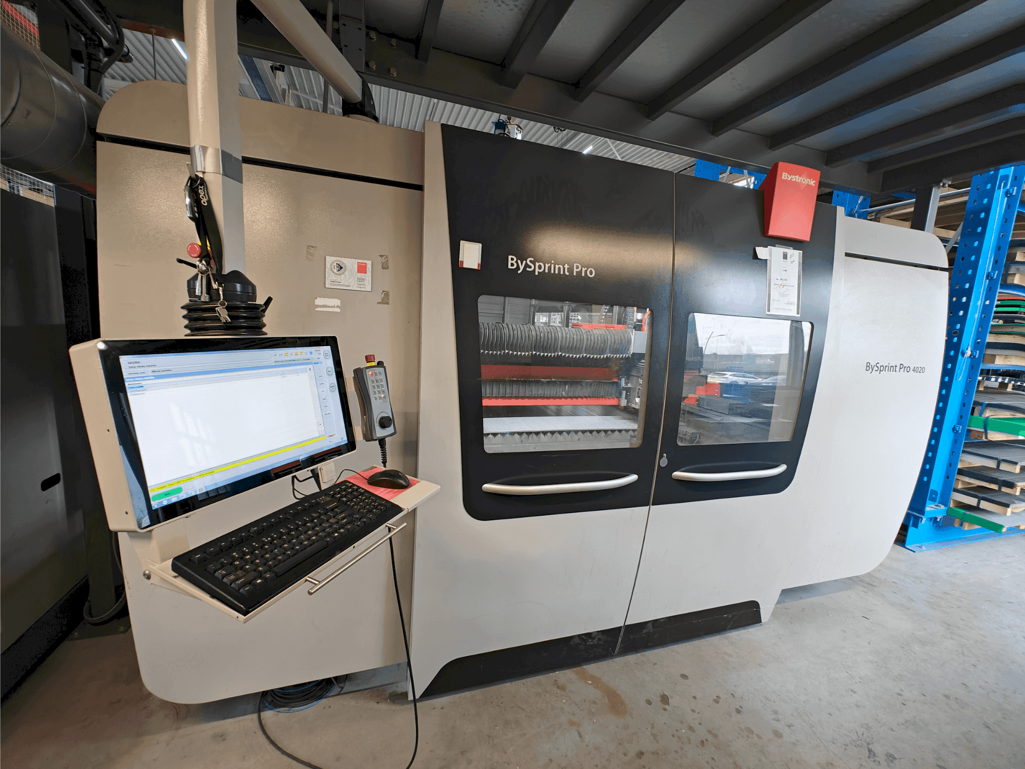 Mašīnas Bystronic Bysprint Pro 4020 pretskats