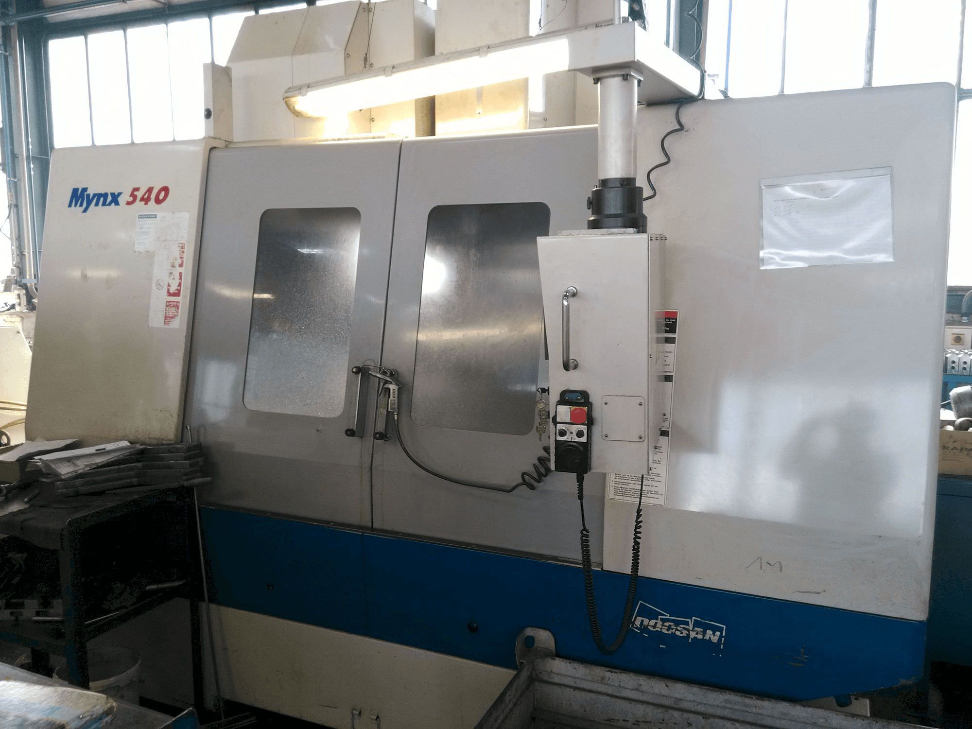 Mašīnas Doosan Mynx 540 pretskats