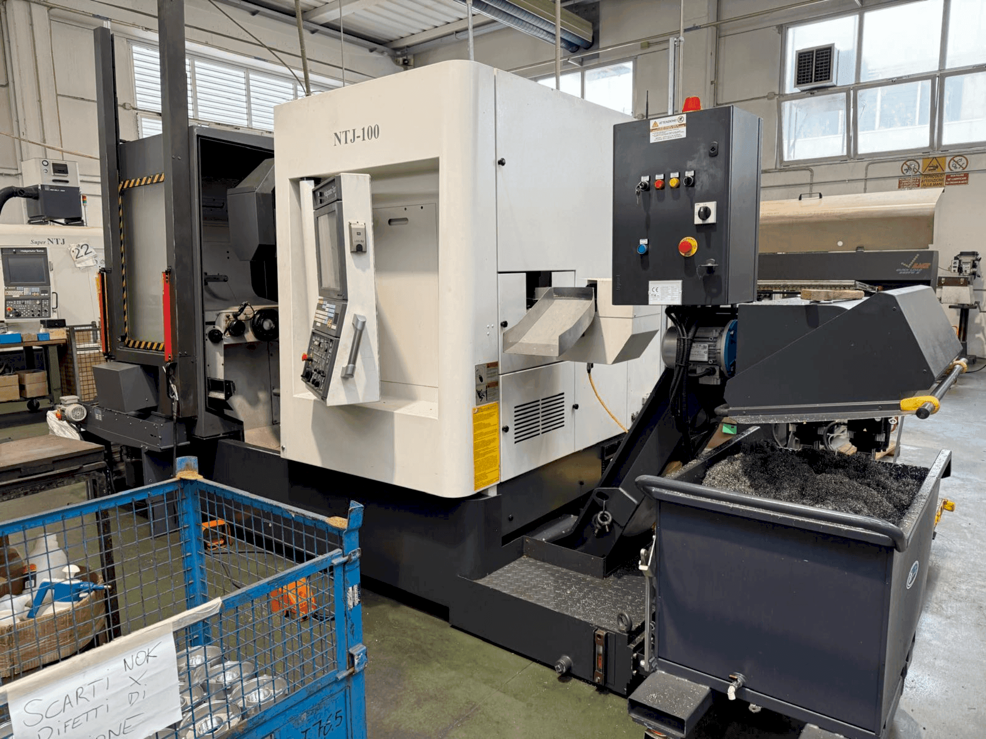 Mašīnas NAKAMURA Super NTJ100 pretskats