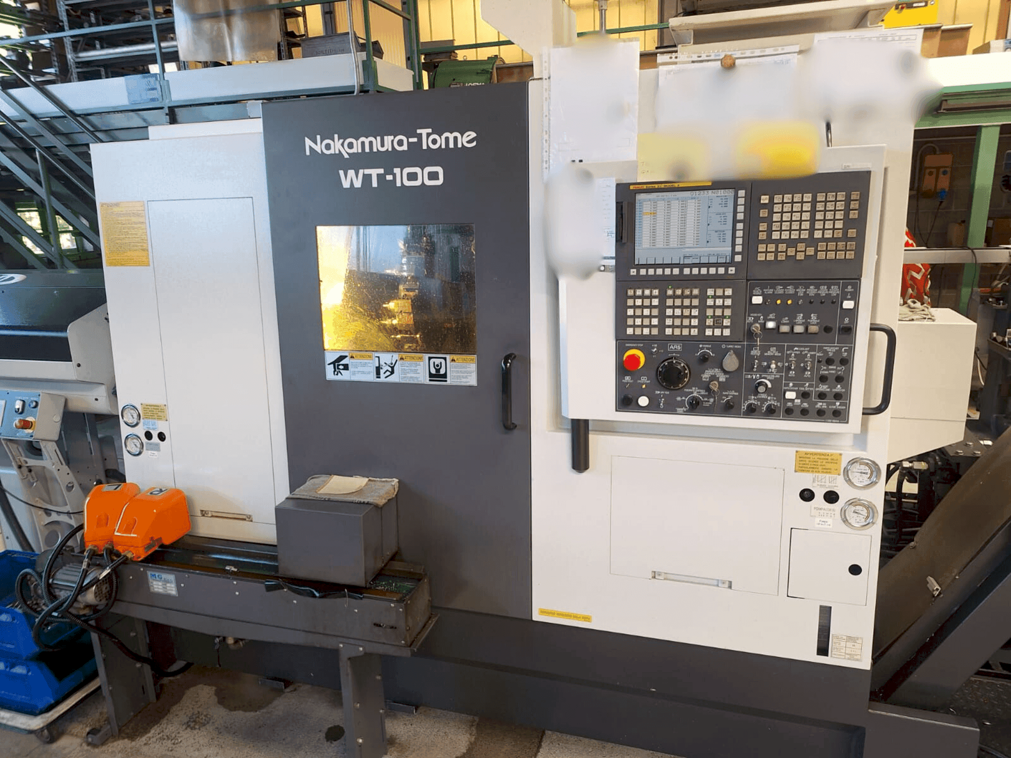 Mašīnas NAKAMURA-TOME WT-100 pretskats
