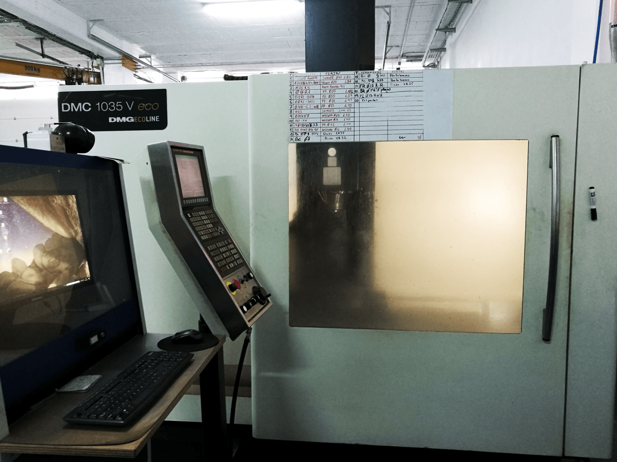 Mašīnas DMG MORI DMC 1035 V eco pretskats