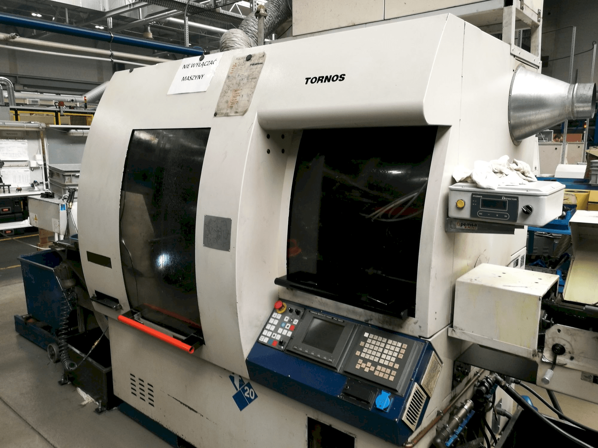 Mašīnas Tornos Deco-2000/20 pretskats