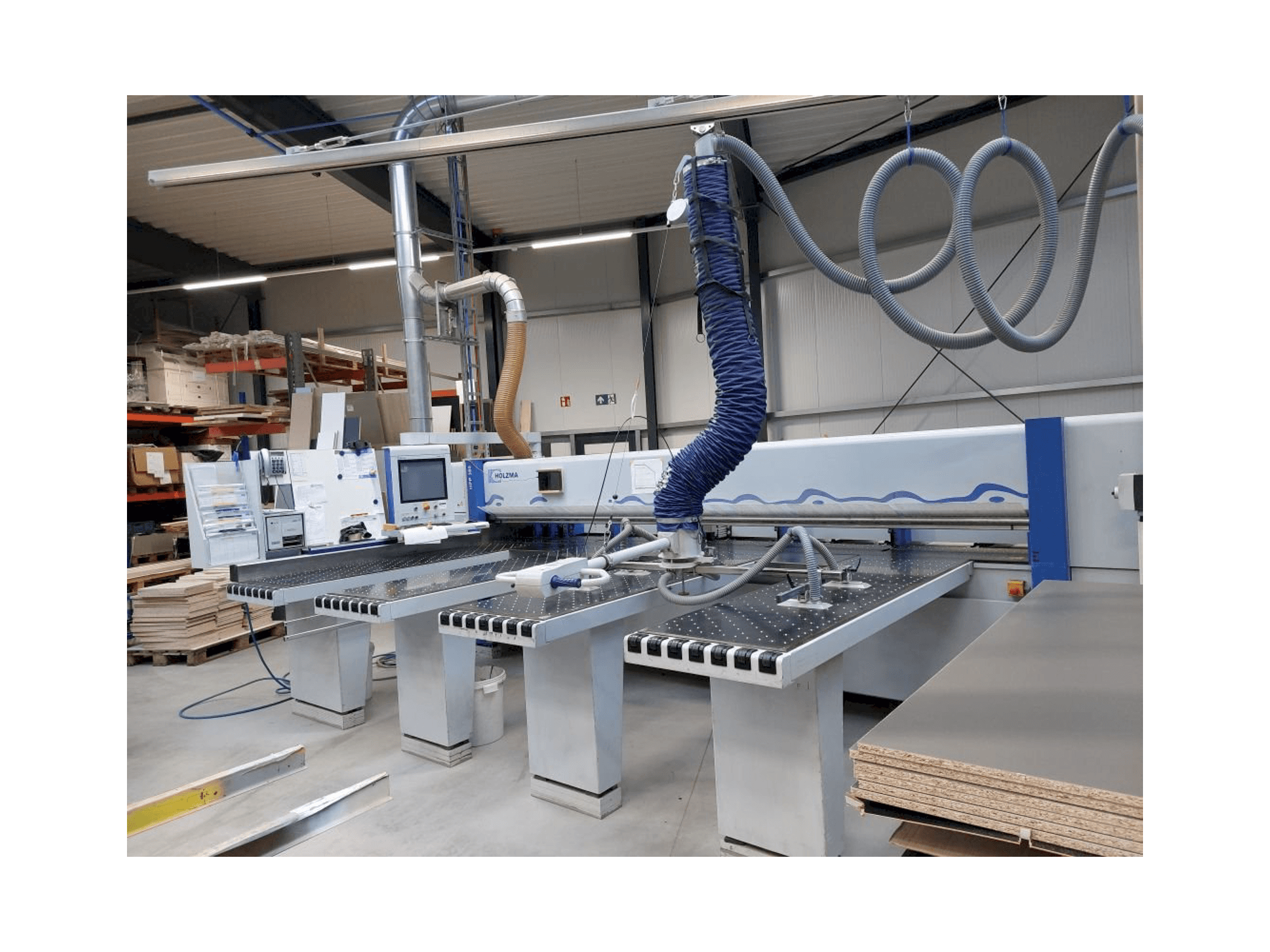 Mašīnas HOLZMA HPP 380 pretskats