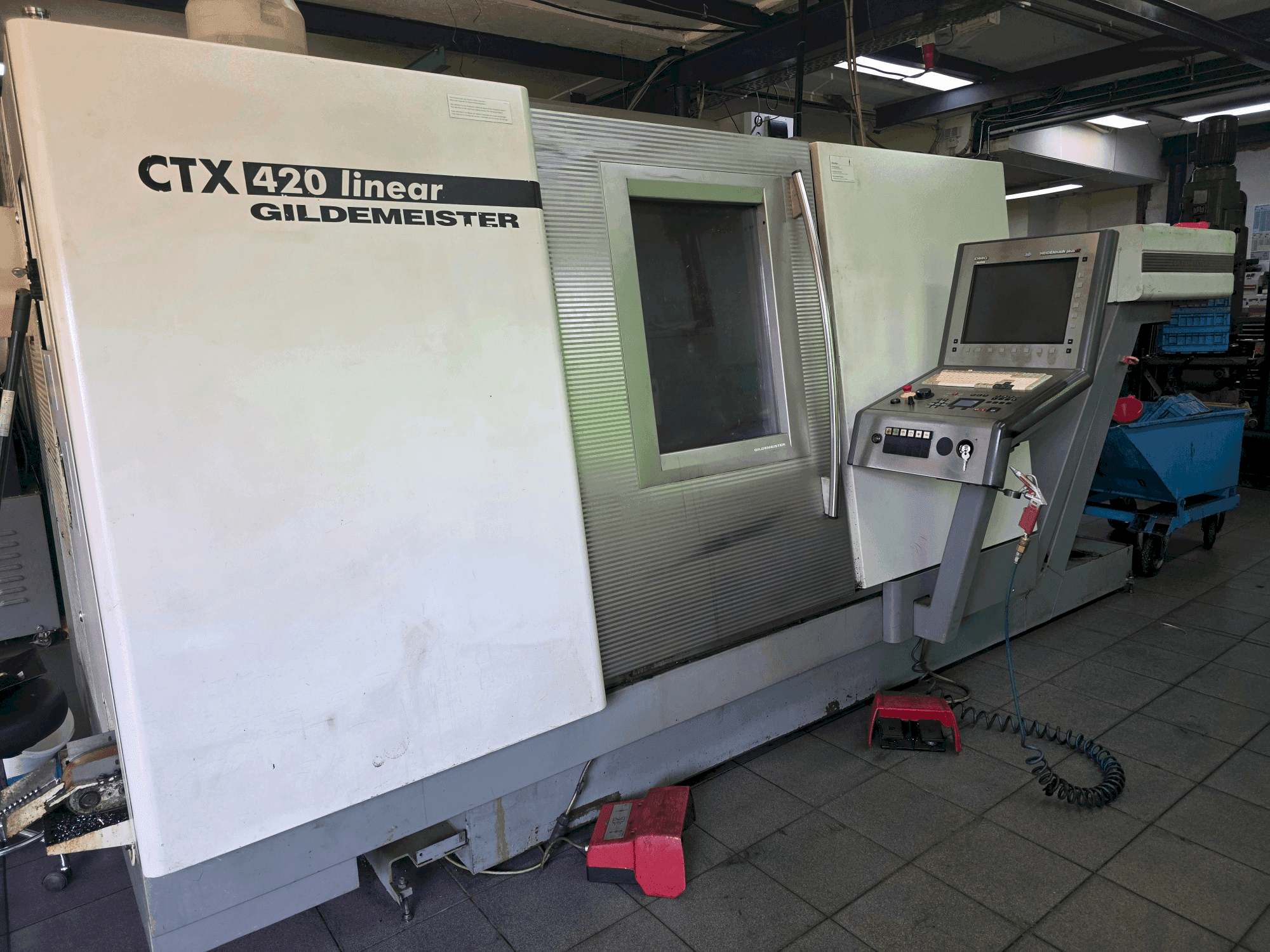 Mašīnas Gildemeister CTX 420 linear pretskats