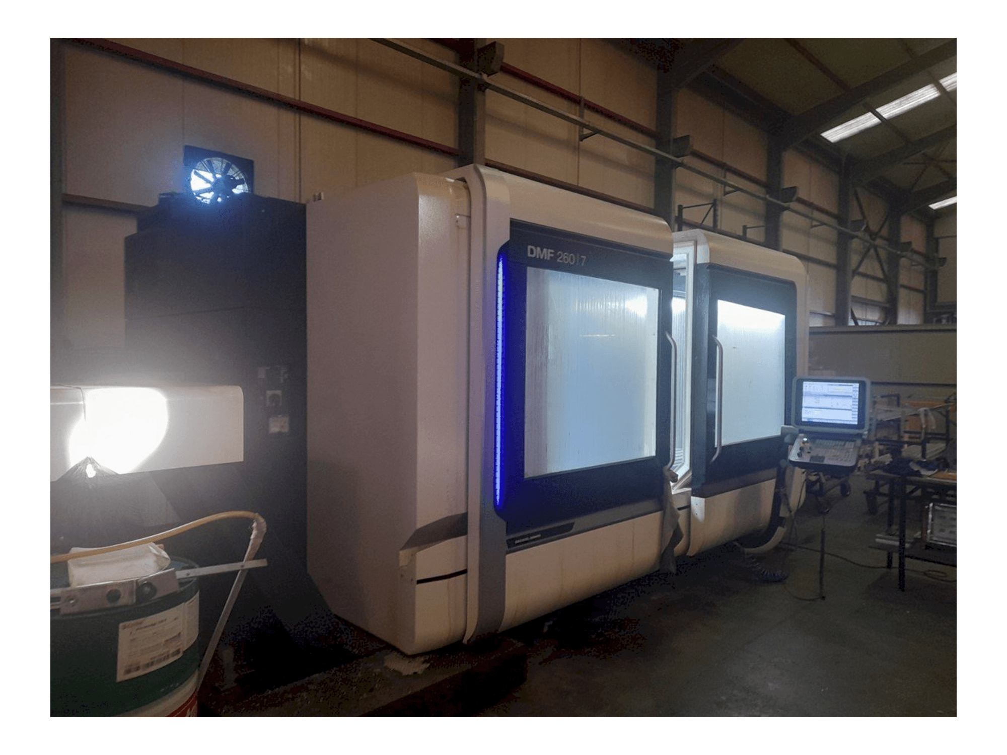 Mašīnas DMG MORI DMF 260-7 pretskats