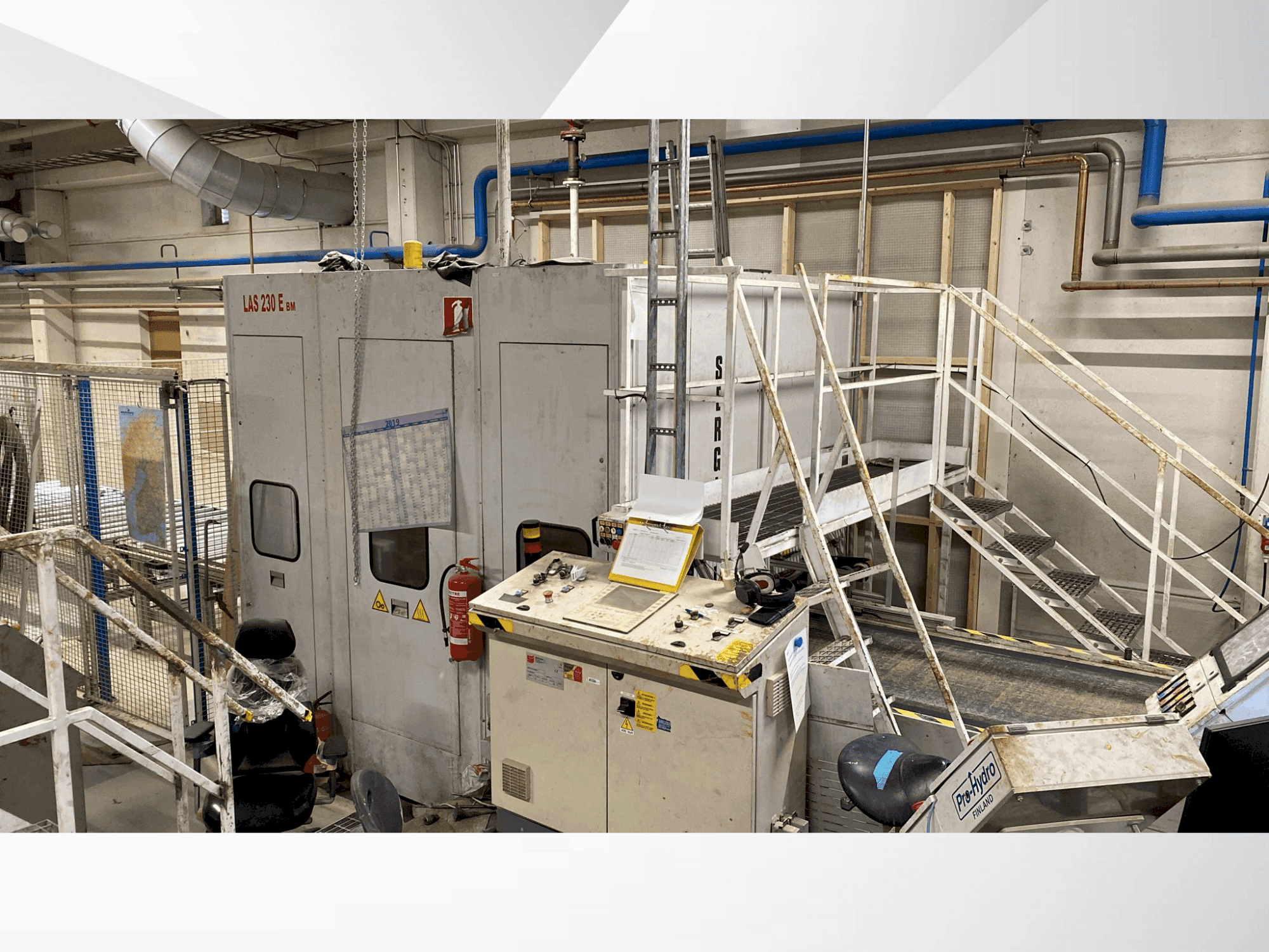 Mašīnas SERGIANI LAS 230BM pretskats