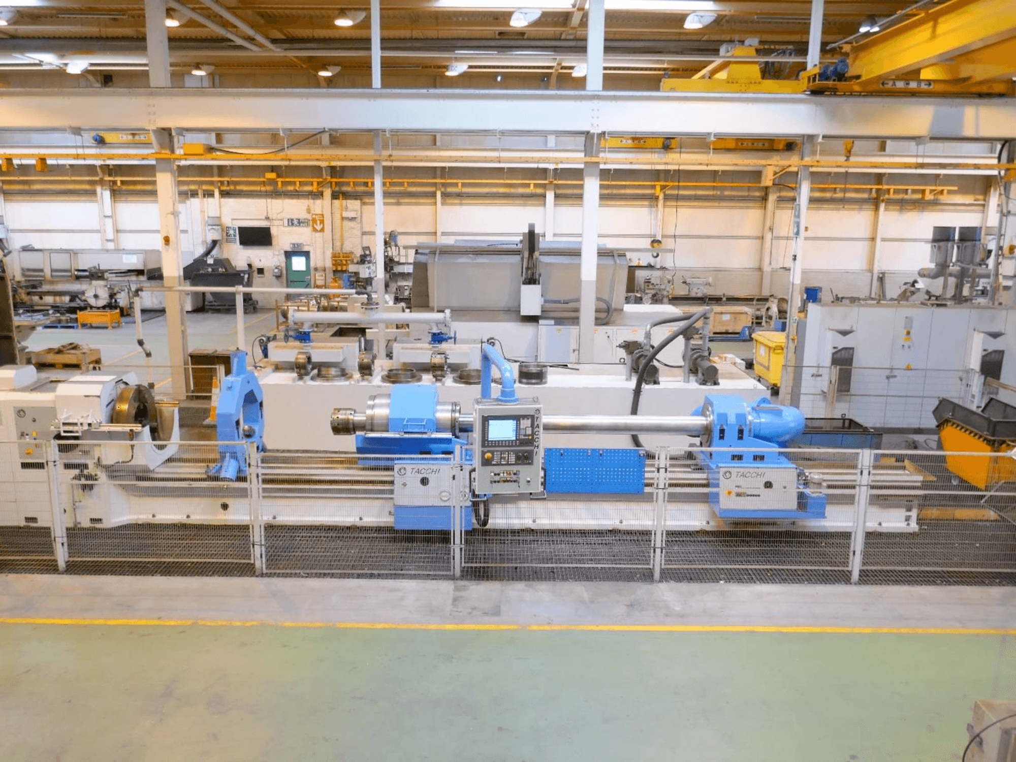 Mašīnas TACCHI FT45S CNC pretskats