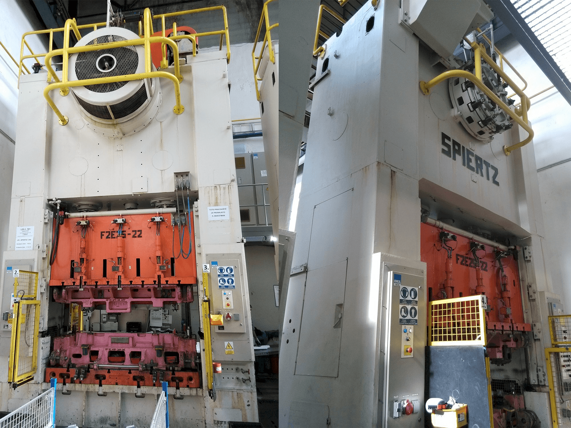 Mašīnas Spiertz F2E 25x2.2 pretskats