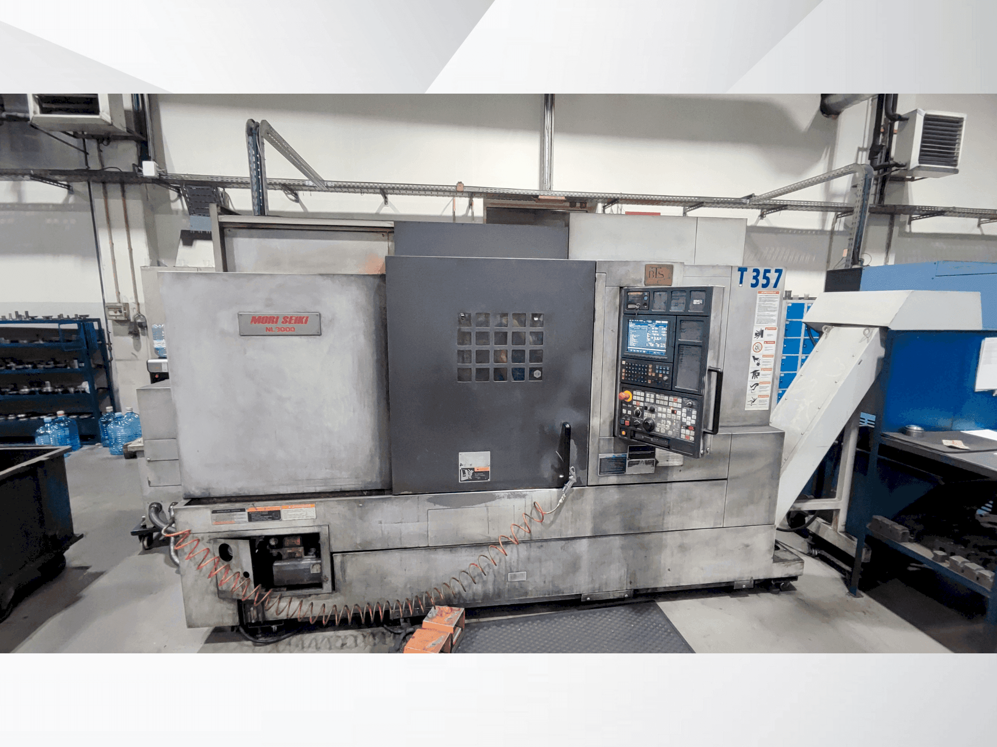 Mašīnas MORI SEIKI NL 3000/700 pretskats