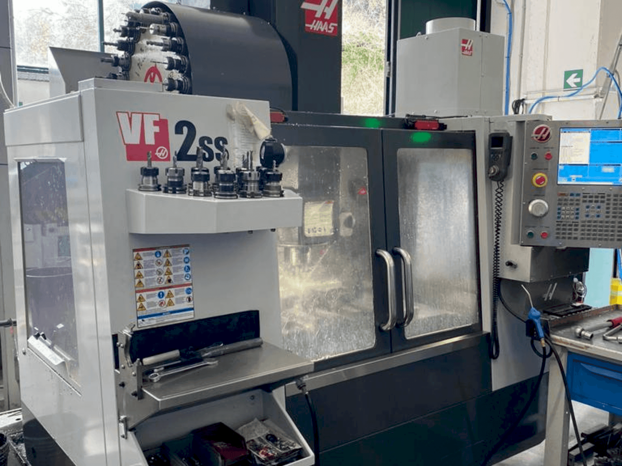 Mašīnas HAAS VF-2SS pretskats