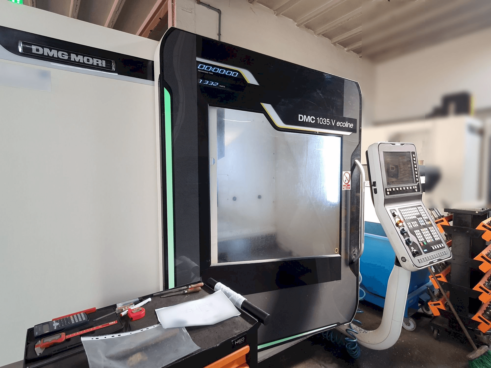 Mašīnas DMG MORI DMC 1035V Ecoline pretskats