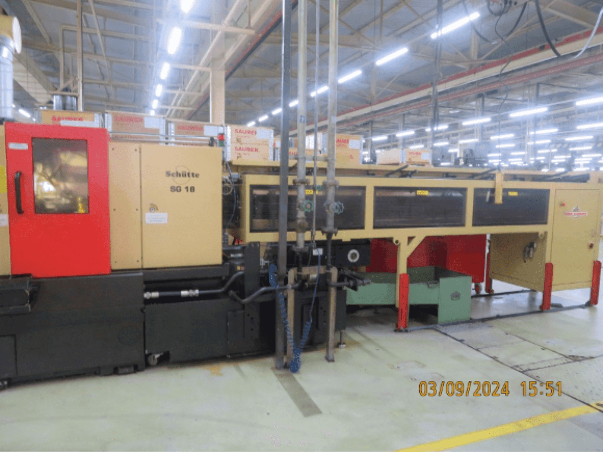 Mašīnas Schütte SG18 pretskats