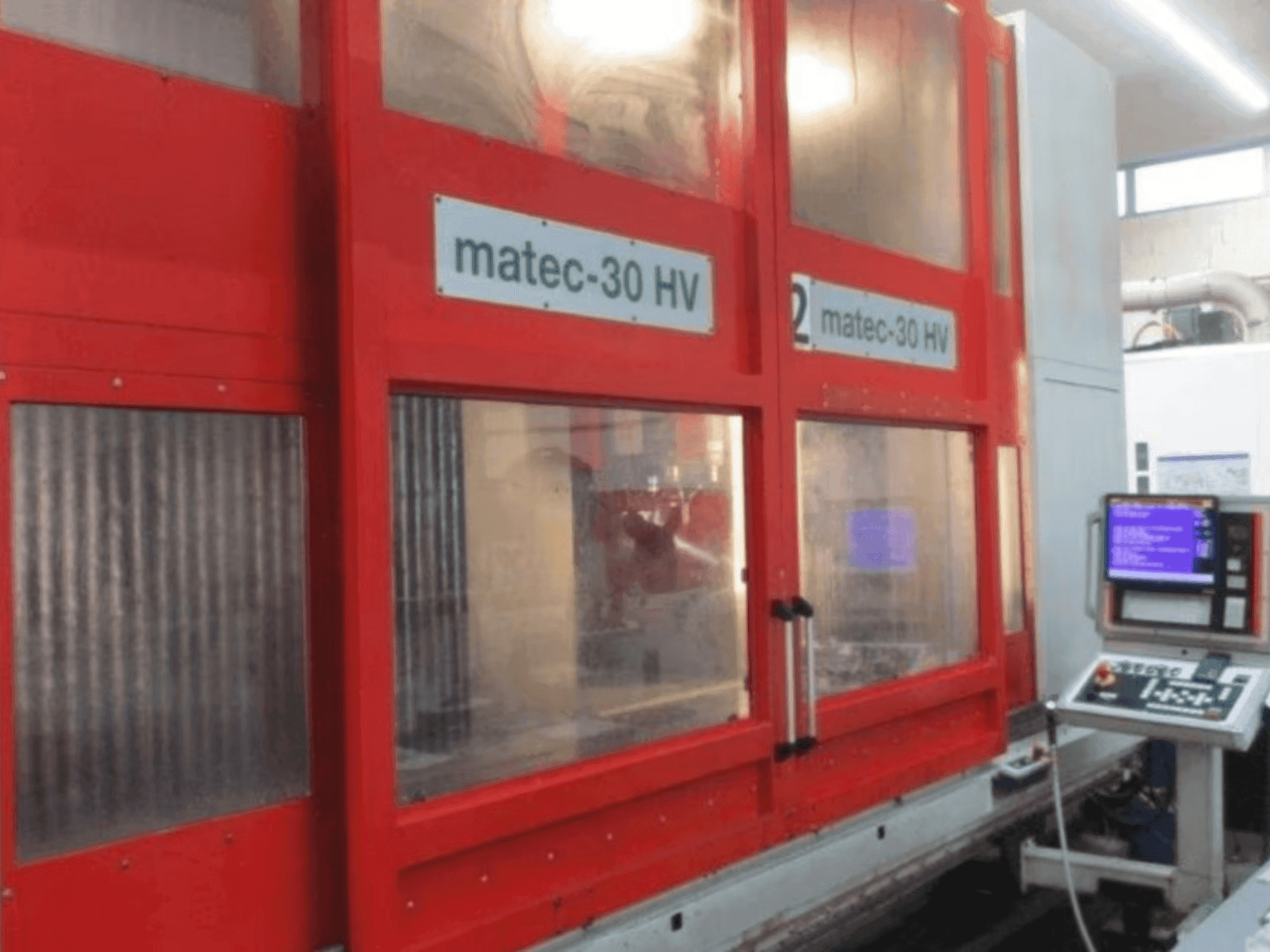 Mašīnas Matec 30 HV CNC pretskats